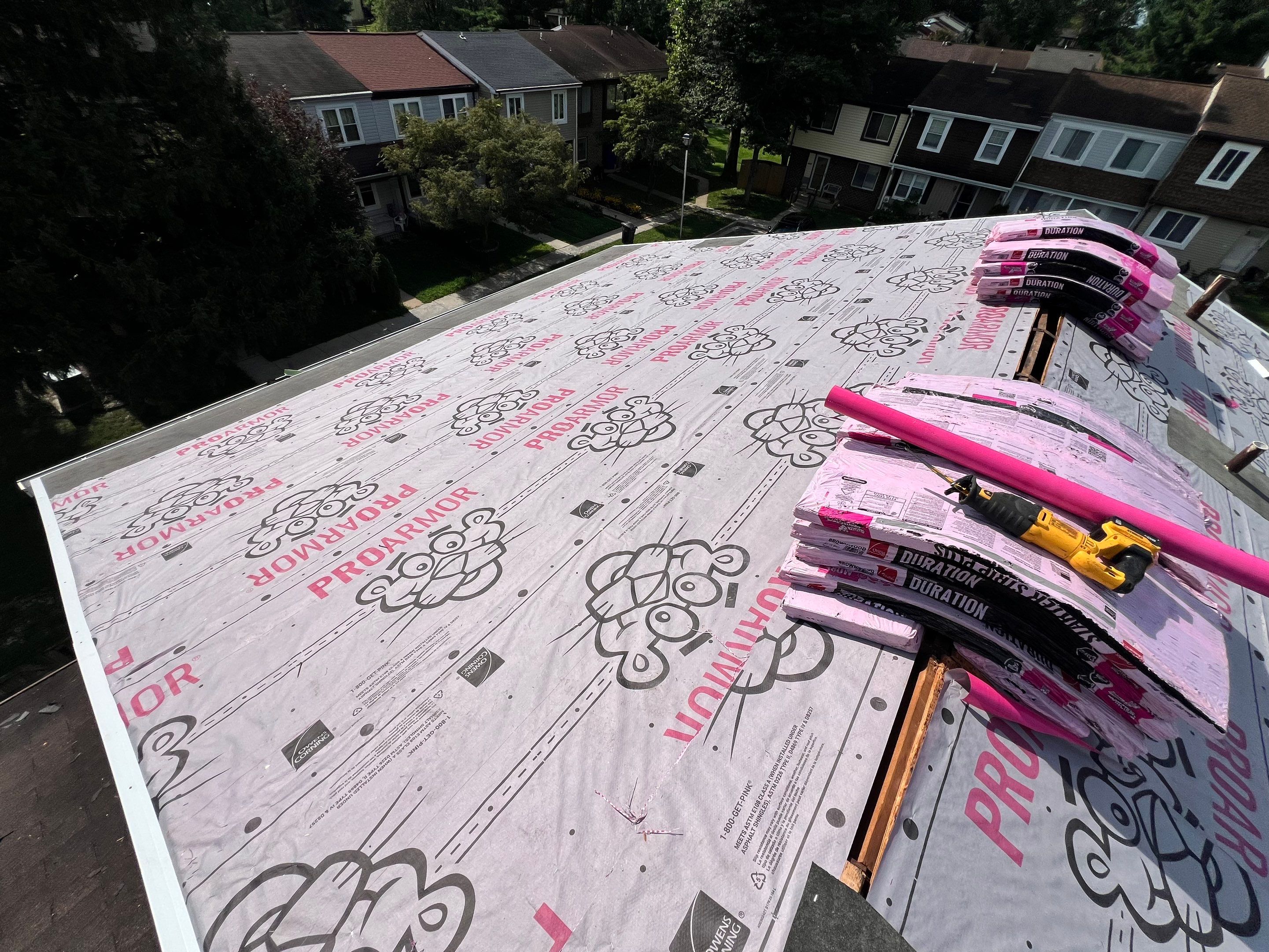 Walkersville Architectural Shingle Roof Replacement Using Owens Corning Duration by Frederick Roof Repair