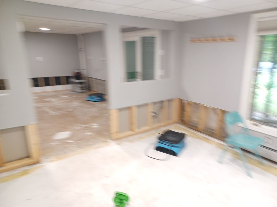 Project in City of the Village of Clarkston by EzDry Water Mitigation & Property Restoration