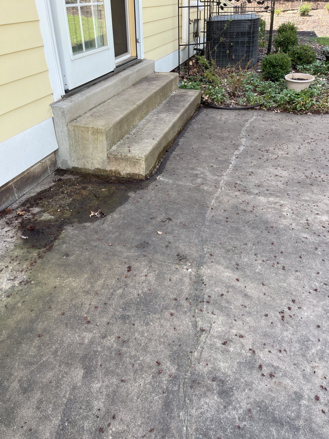 Large Patio + Garage Project in Pittsburgh by Floors in a Day, Inc