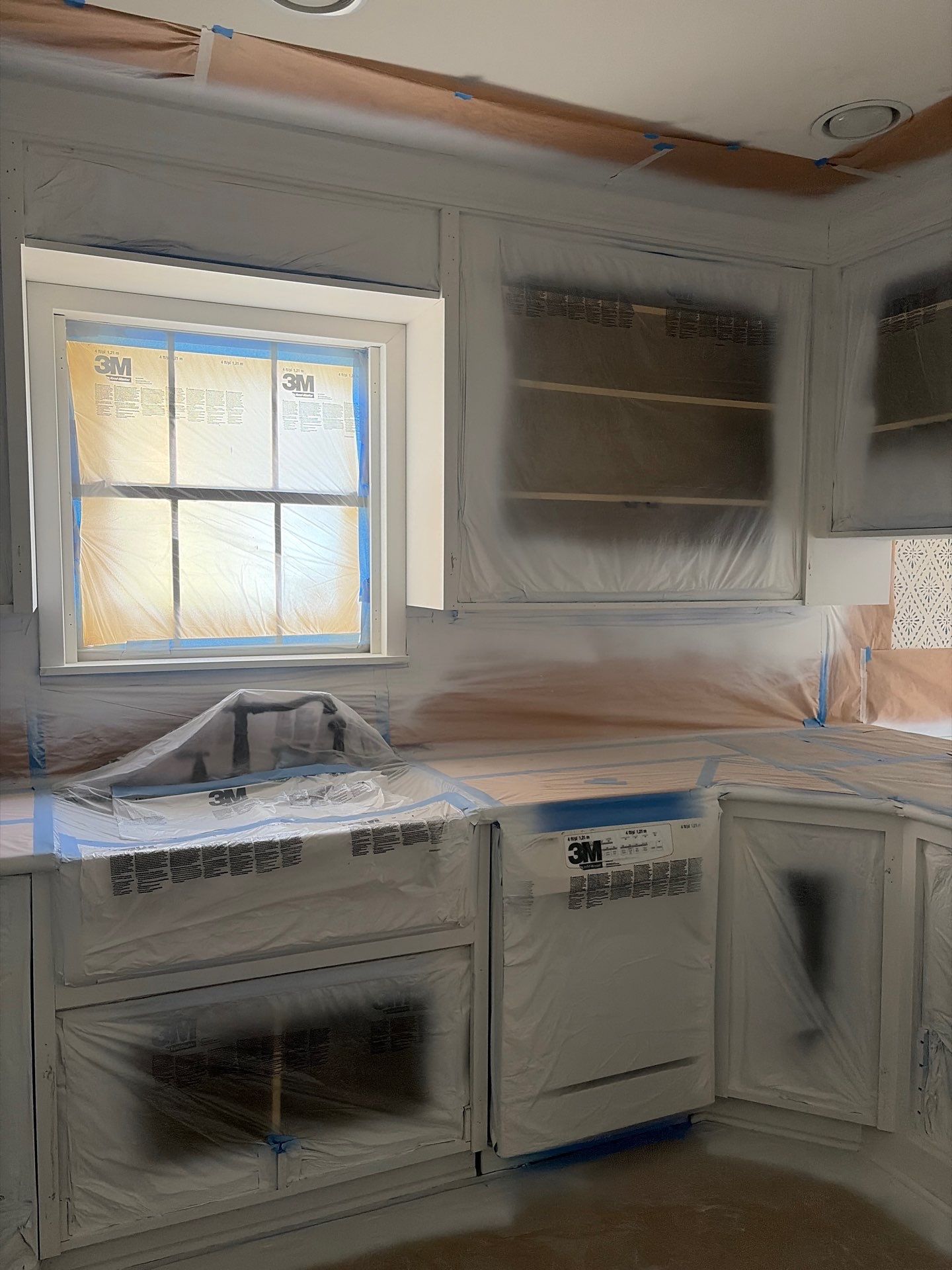 A Brilliant Cabinet Transformation | Tyler TX Quality Coats Painting by Quality Coats Painting