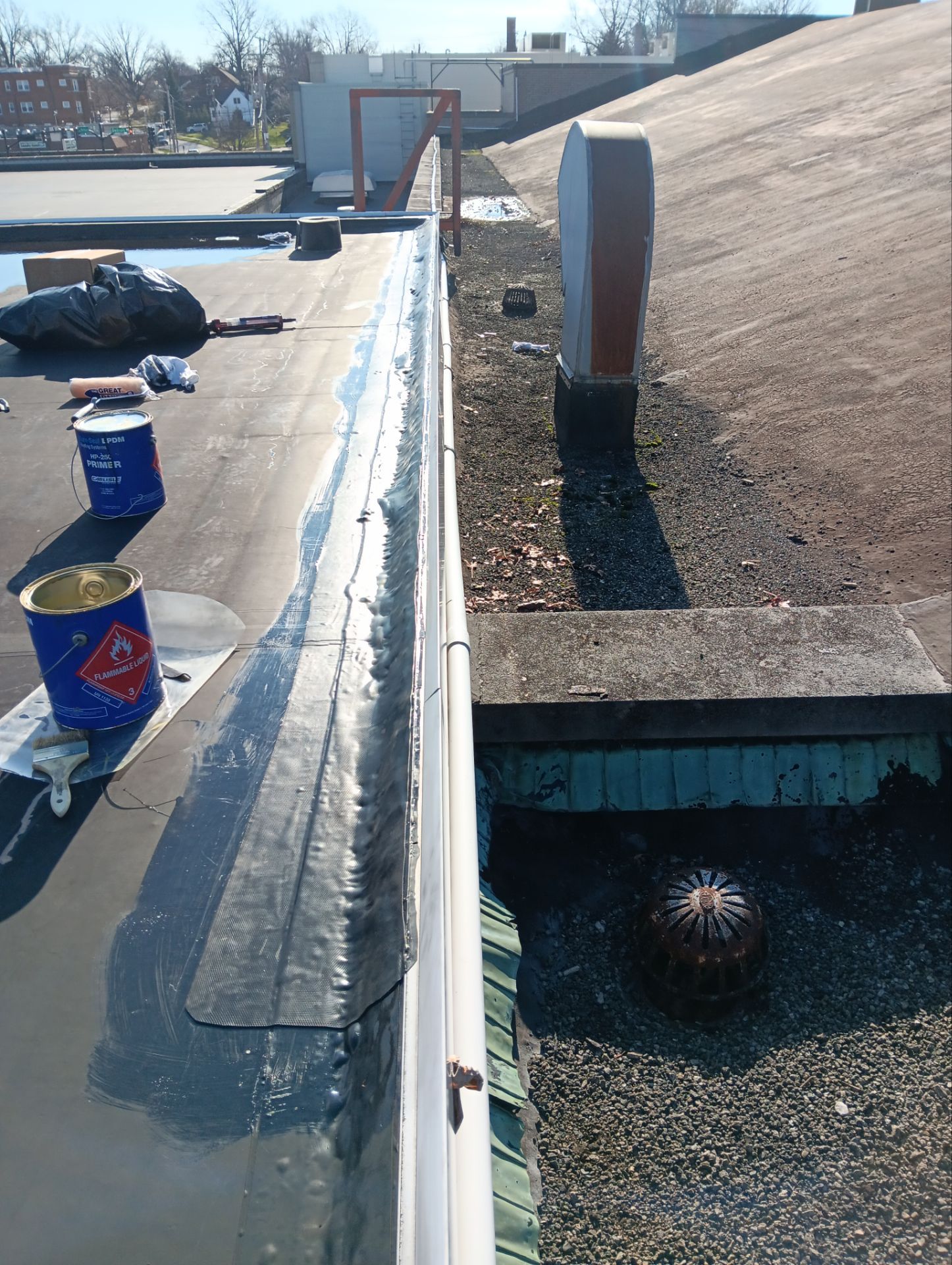Commercial Roofing using Roof Replacement by Absolute Roofing and Construction