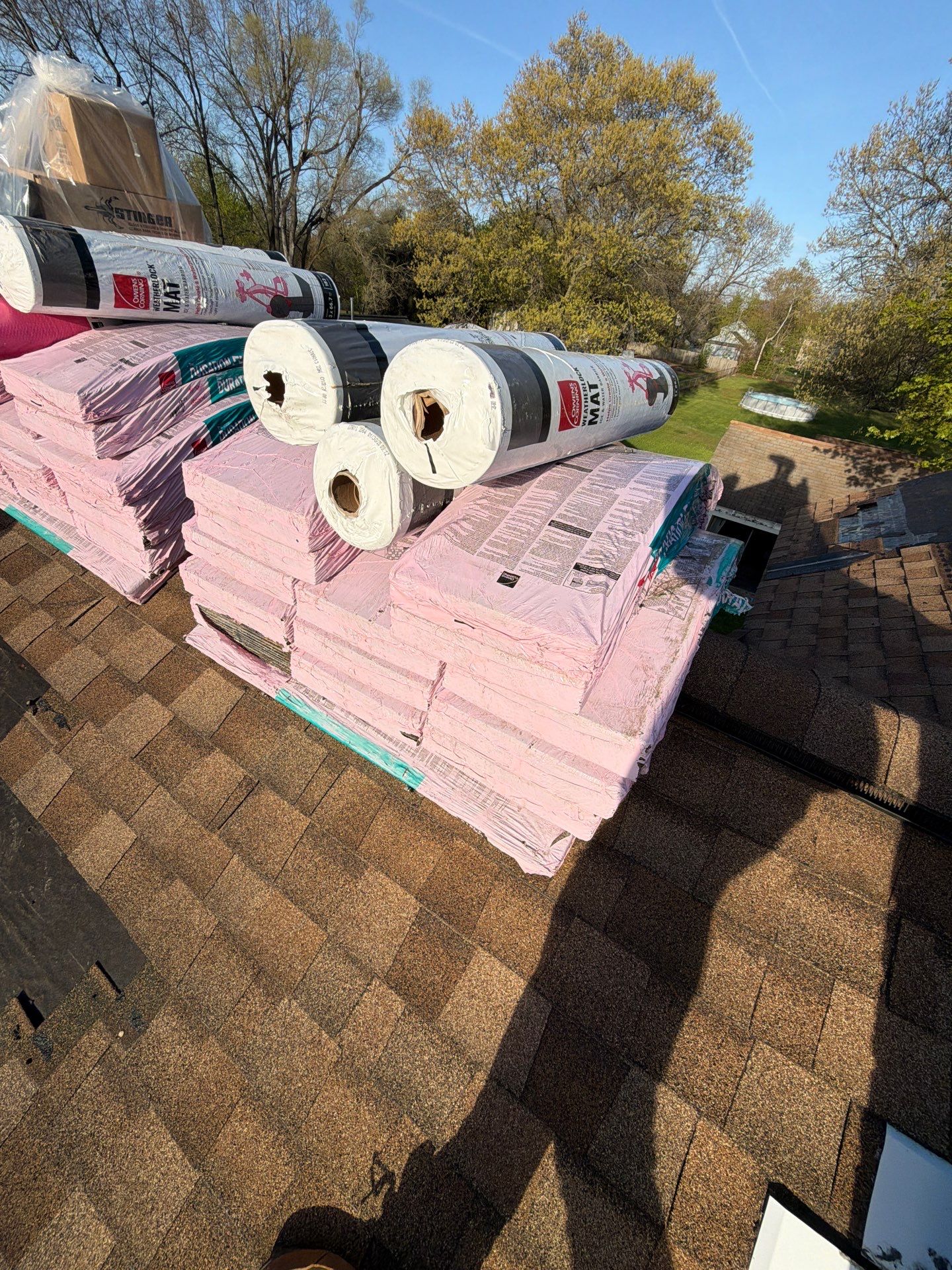 Roof Replacement using Owens Corning Duration Flex by 180 Contractors