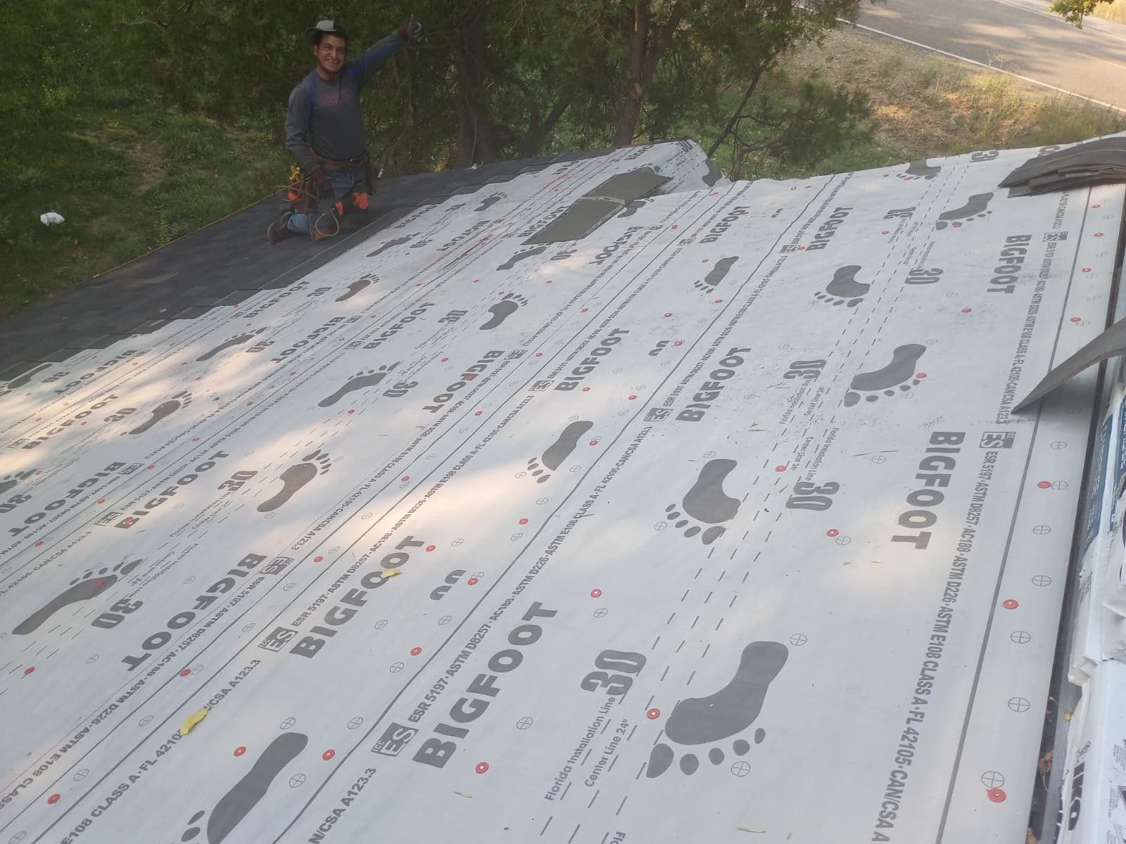 Full Residential Roof Replacement with New OSB Sheathing in Nampa by Olive Roofing