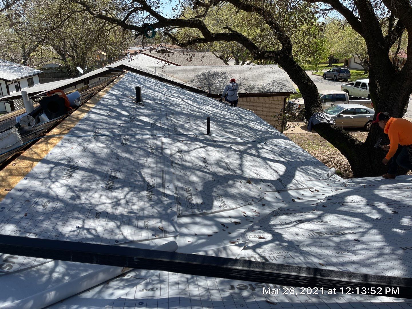 Historical Home needed a full decking and new roof by First United Roofing & Construction