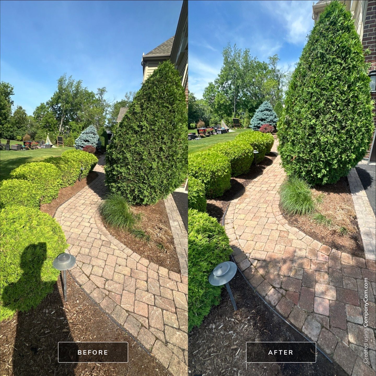 Project in Crystal Lake by Simmons Power & Soft Washing