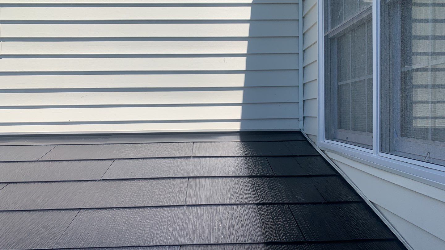 Tesla Solar Roof Replacement using Tesla Solar Roof V3 tiles by American Home Contractors