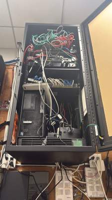 Structured cabling installation by CimaSolutions