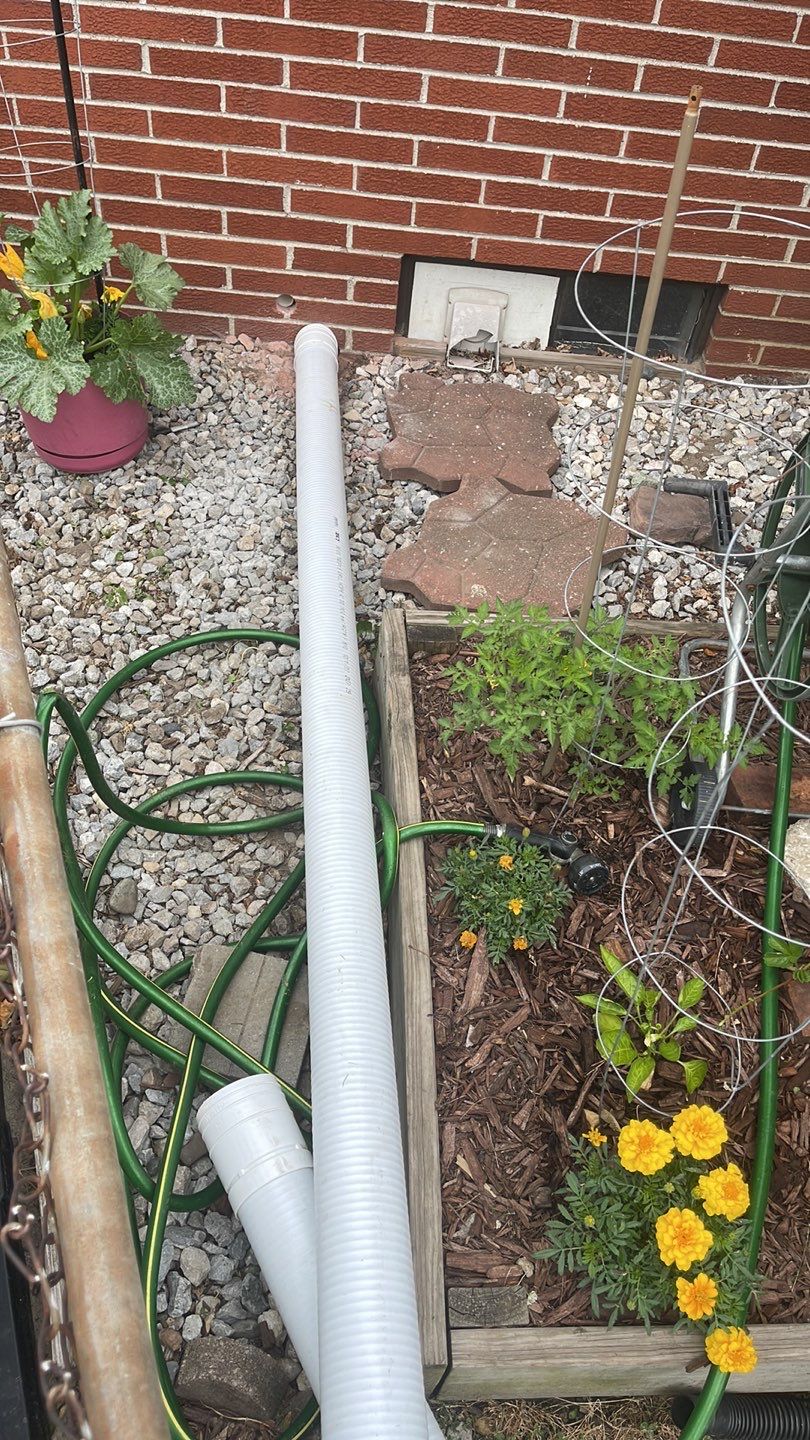 Embedded Fiber Reinforcement and Basement Waterproofing using GrateDrain Waterproofing System by Toledo Basement Repair