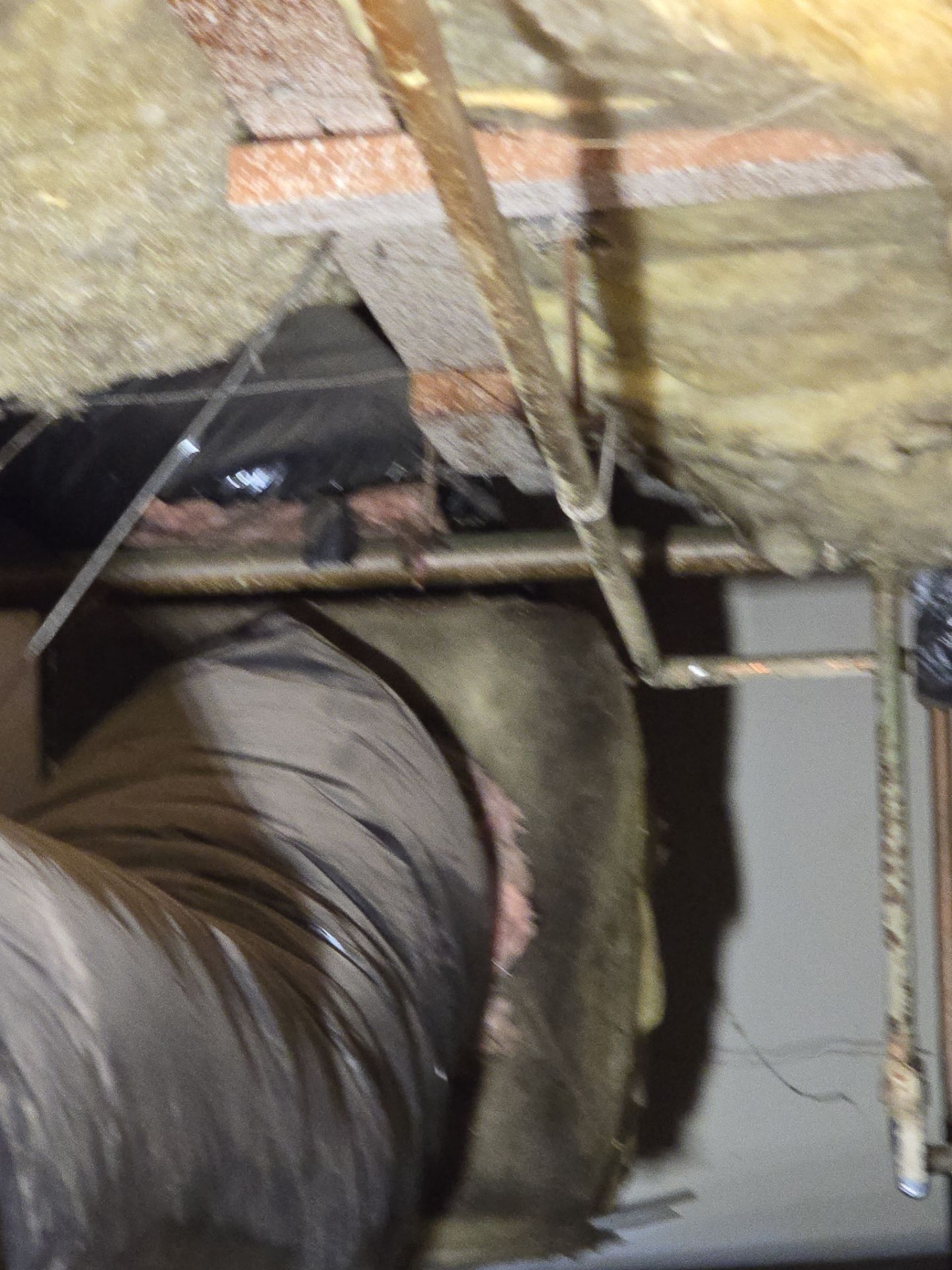 Installation of New Piping in Ceiling by Us Plumbing 