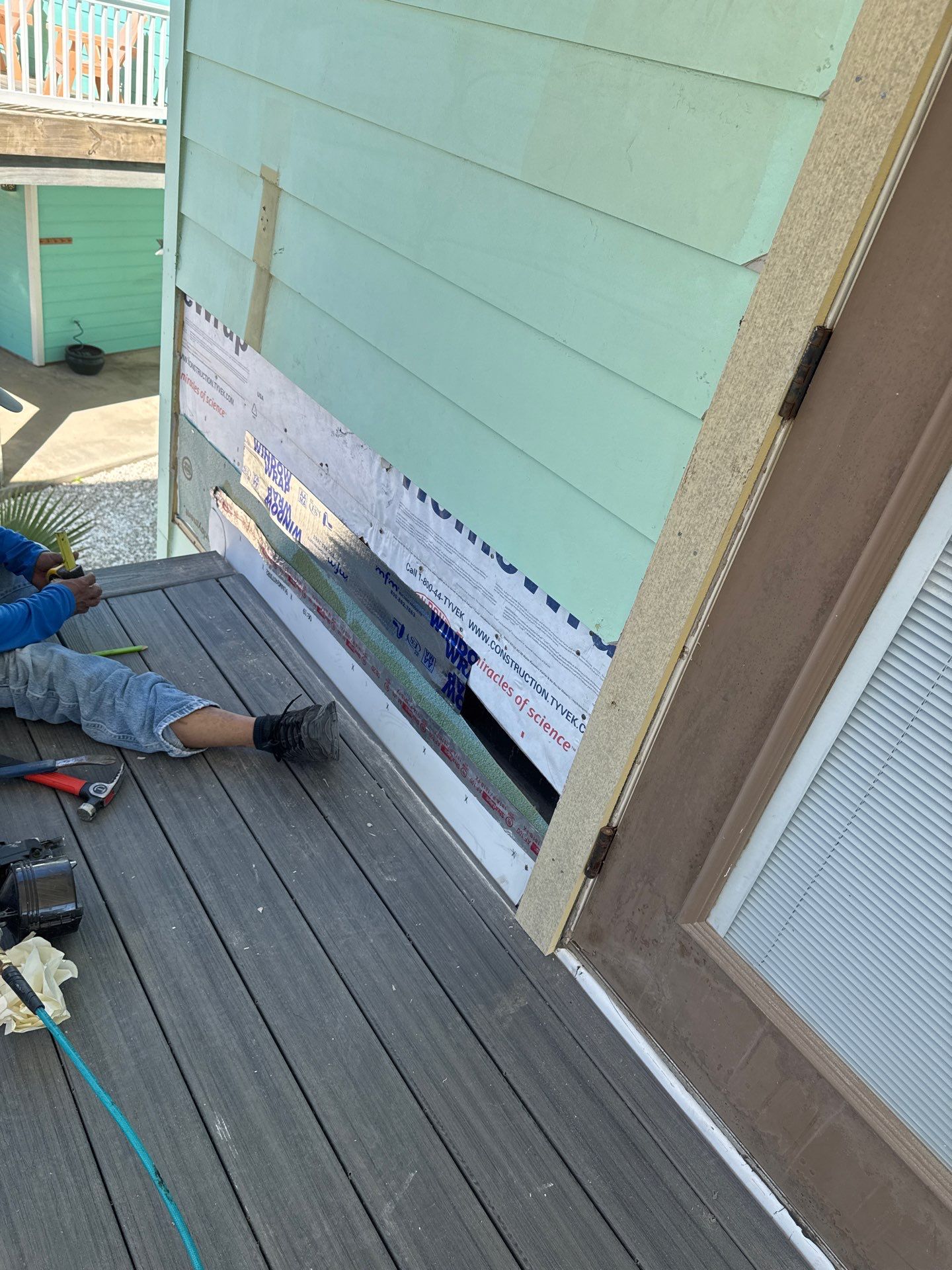 Walk Out Patio Cover by Bayfront Roofing and Construction