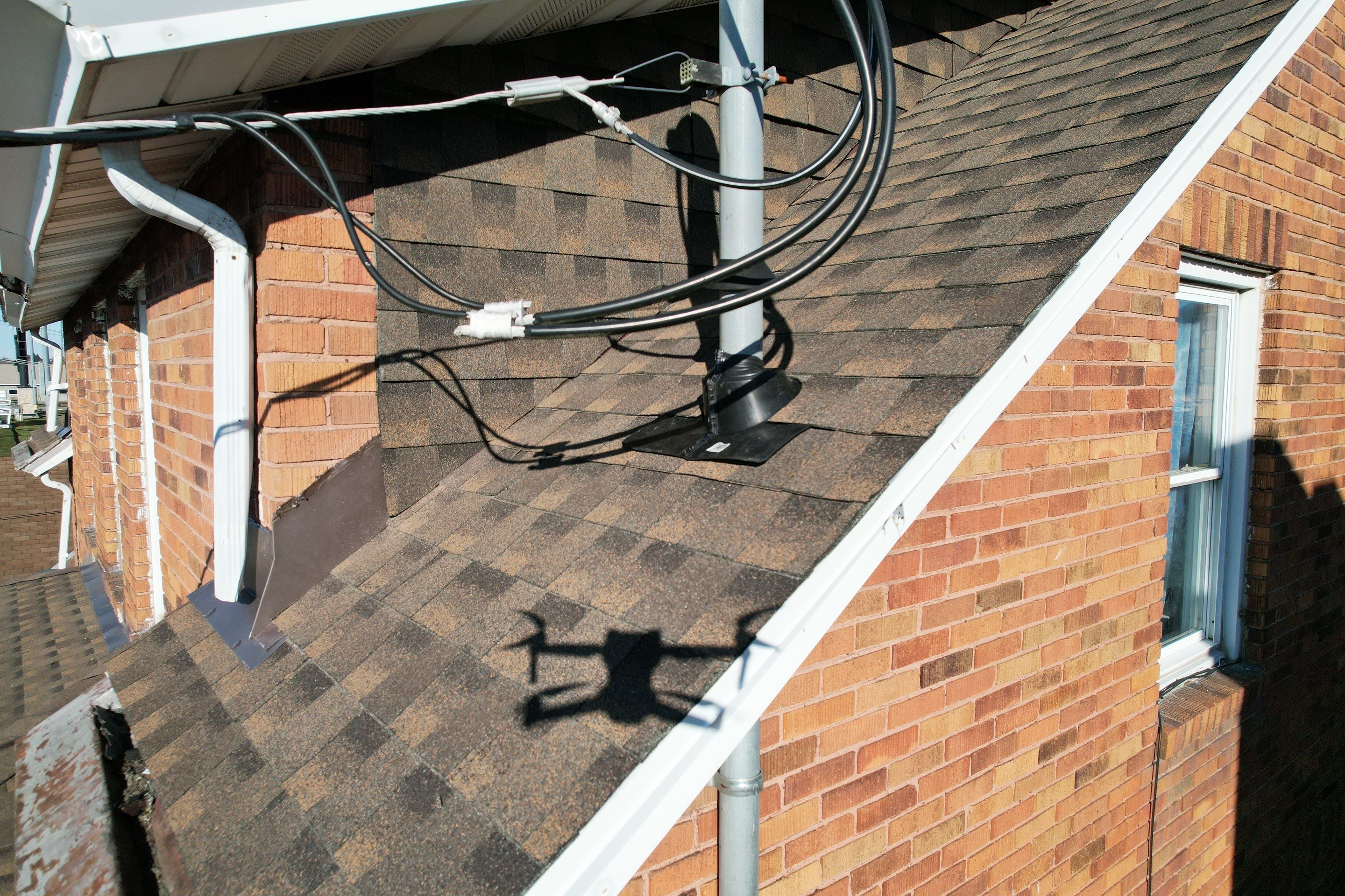 Residential Roofing Installation using GAF Timberline HDZ Barkwood by Rainstoppers Roofing