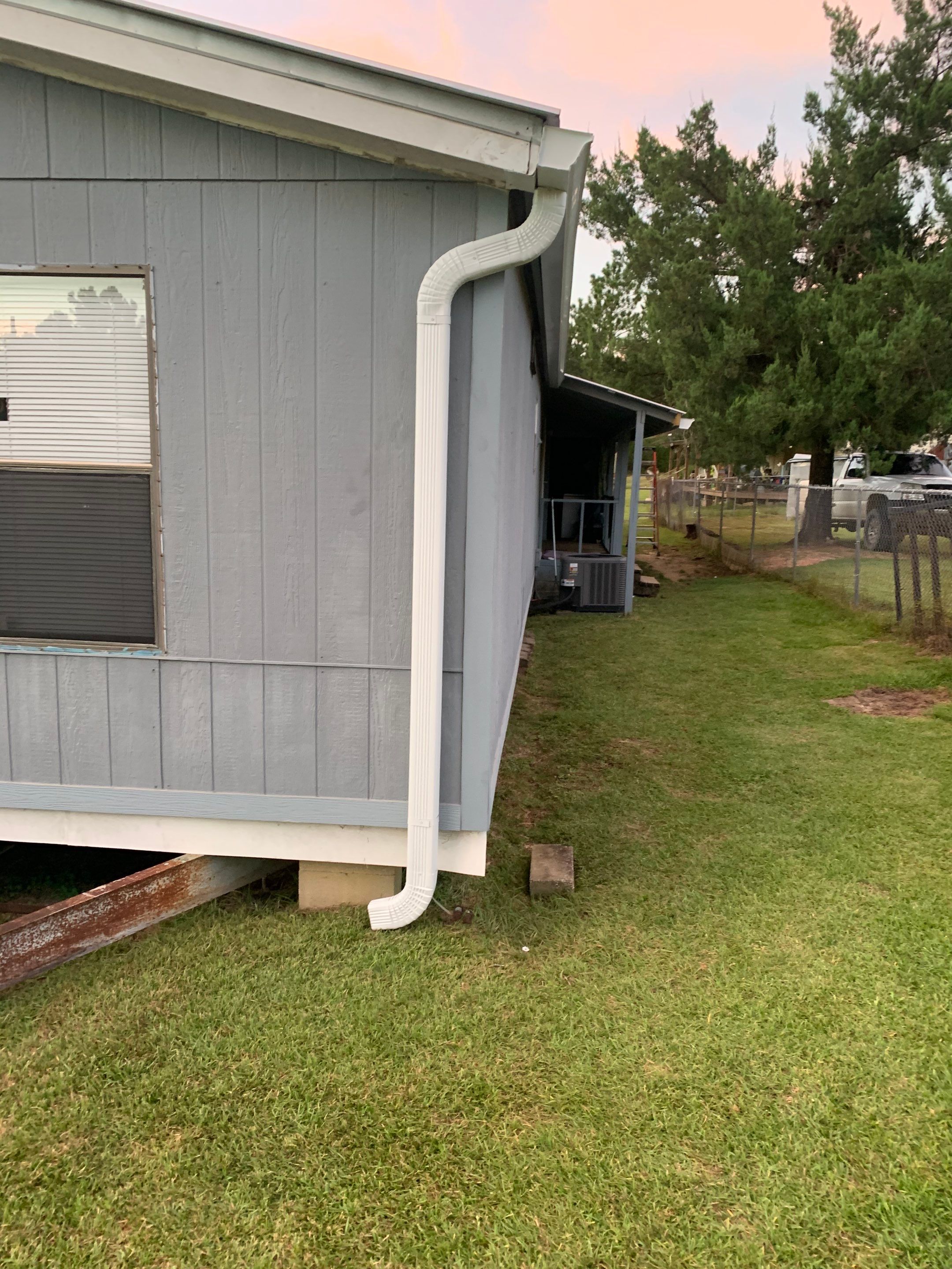 Gutter Installation using K-Style Seamless Gutters by Gutter Professors