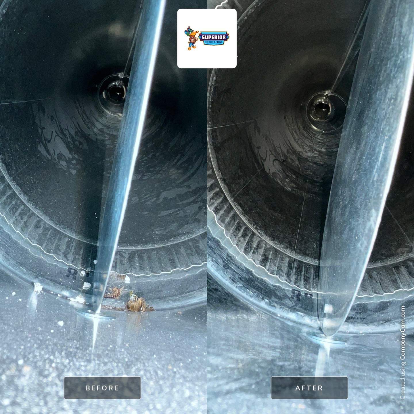 Air Duct Cleaning With a Vacuum Truck in Cranberry Twp, PA by Superior Air Duct Cleaning
