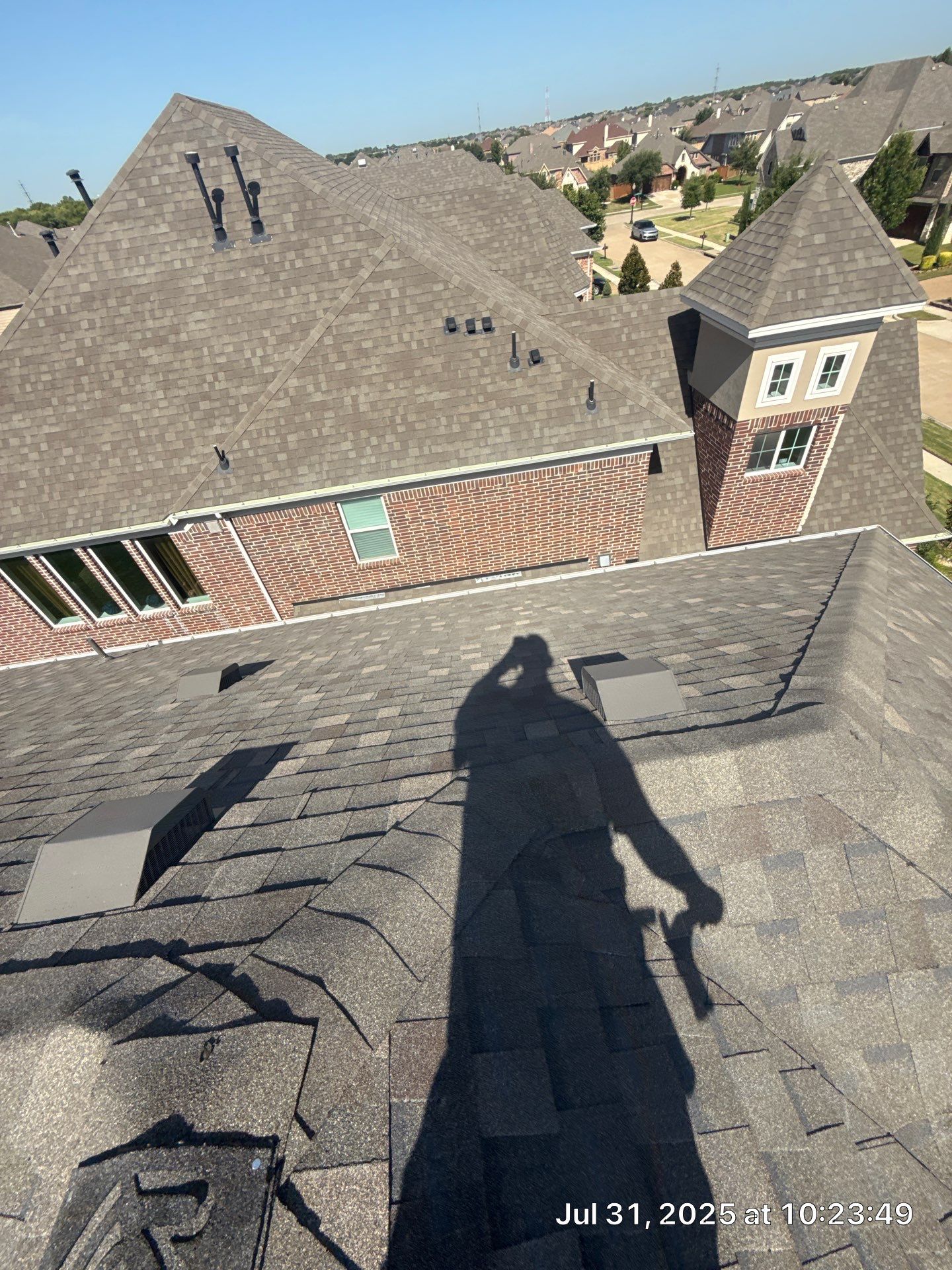 Residential Roof Replacement using ATLAS PROLAM WEATHER WOOD by Elite Roofing LLC