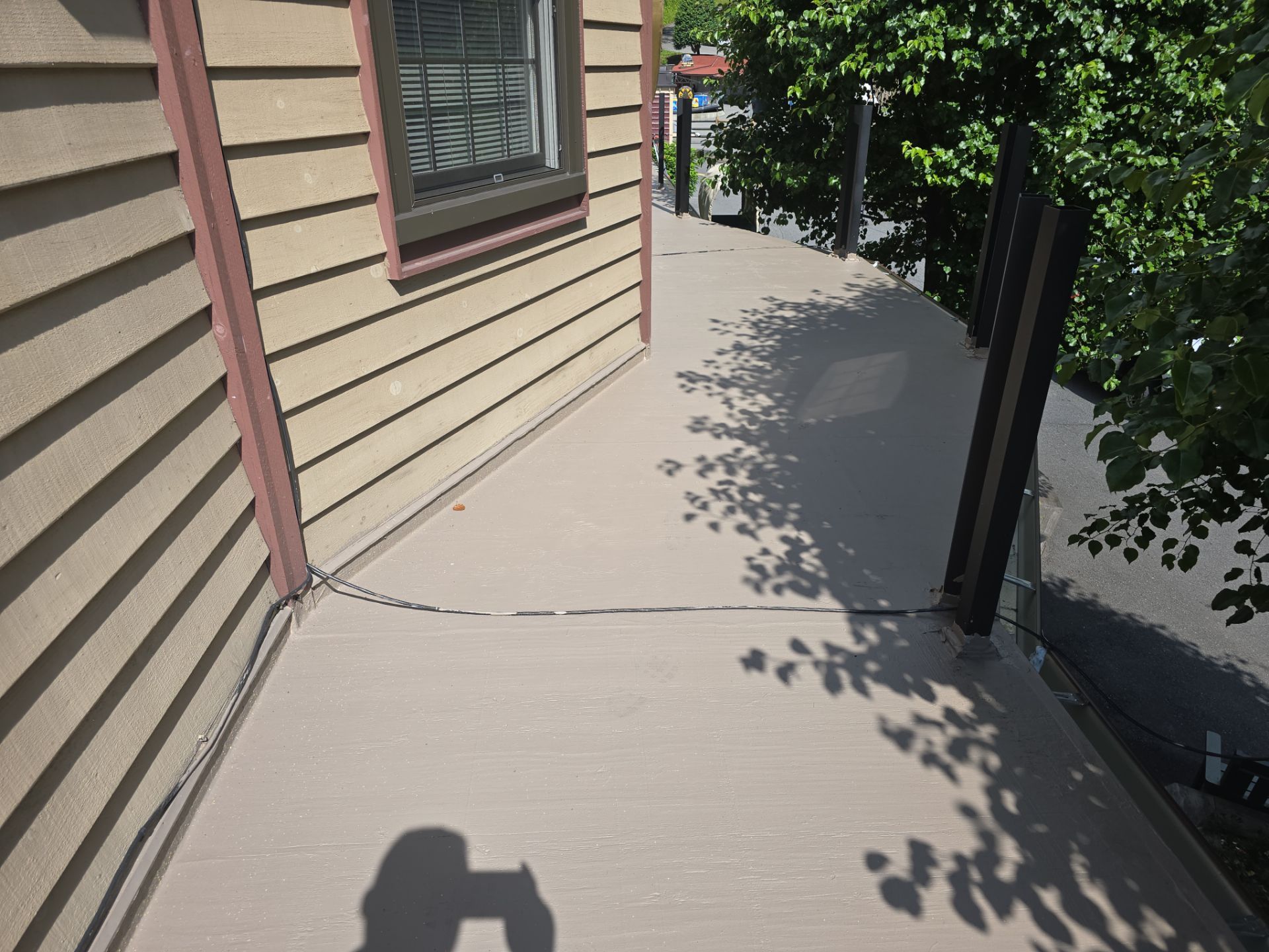 Tweetsie Railroad Balcony by Omnia Roofing