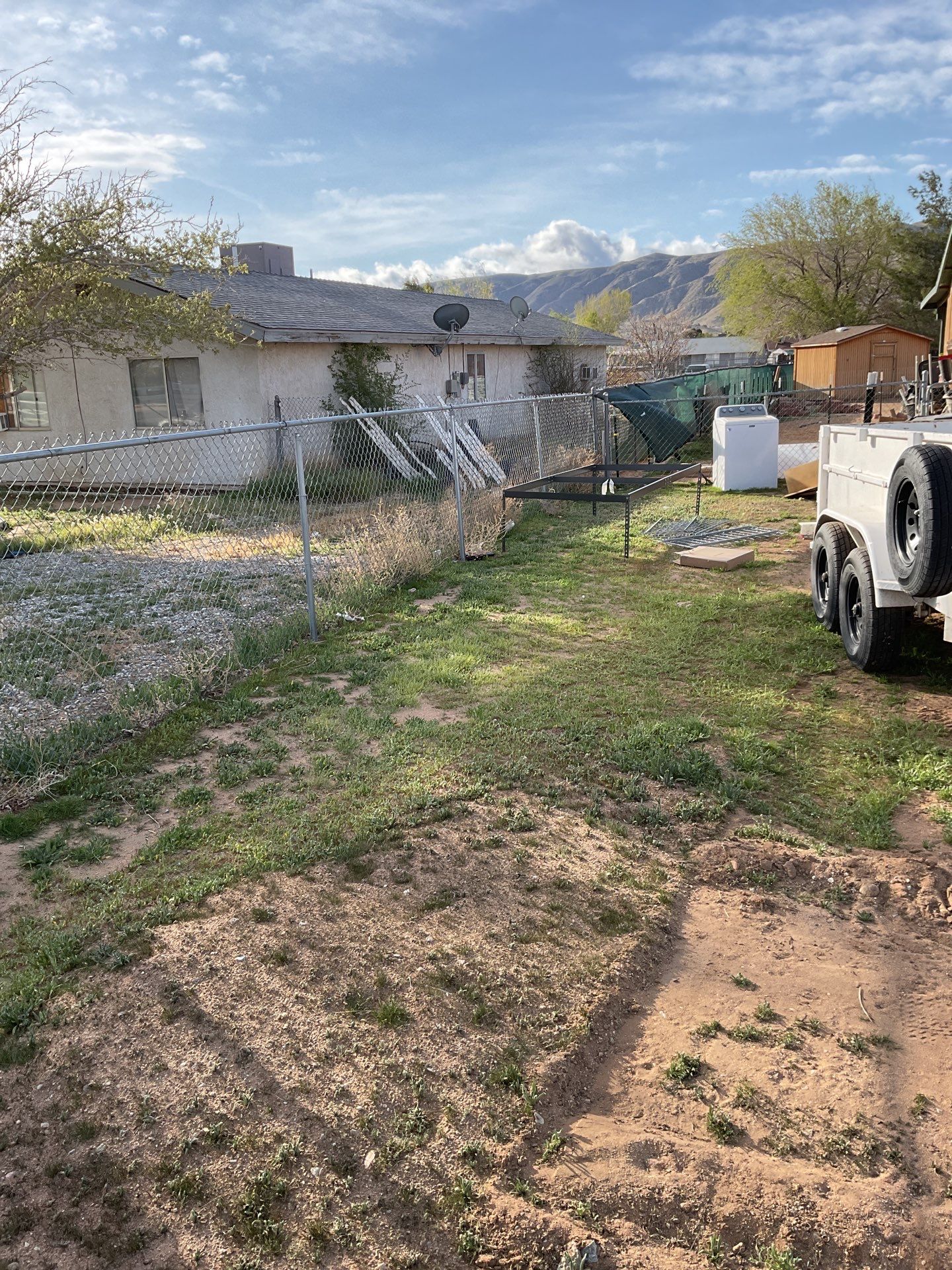 Fence Installation using Ranch Style Vinyl by Fence Guys Inc.