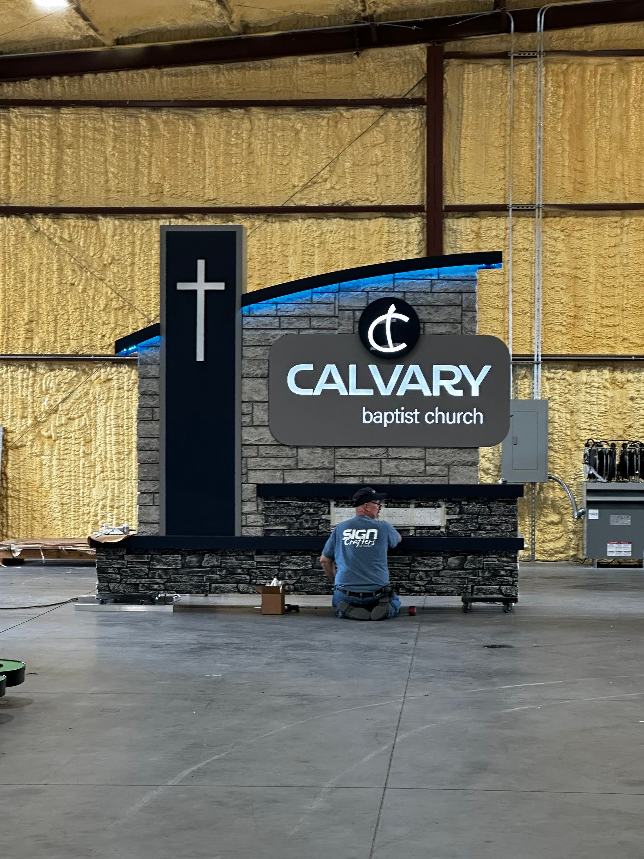 Calvary Baptist Monument by SignCrafters