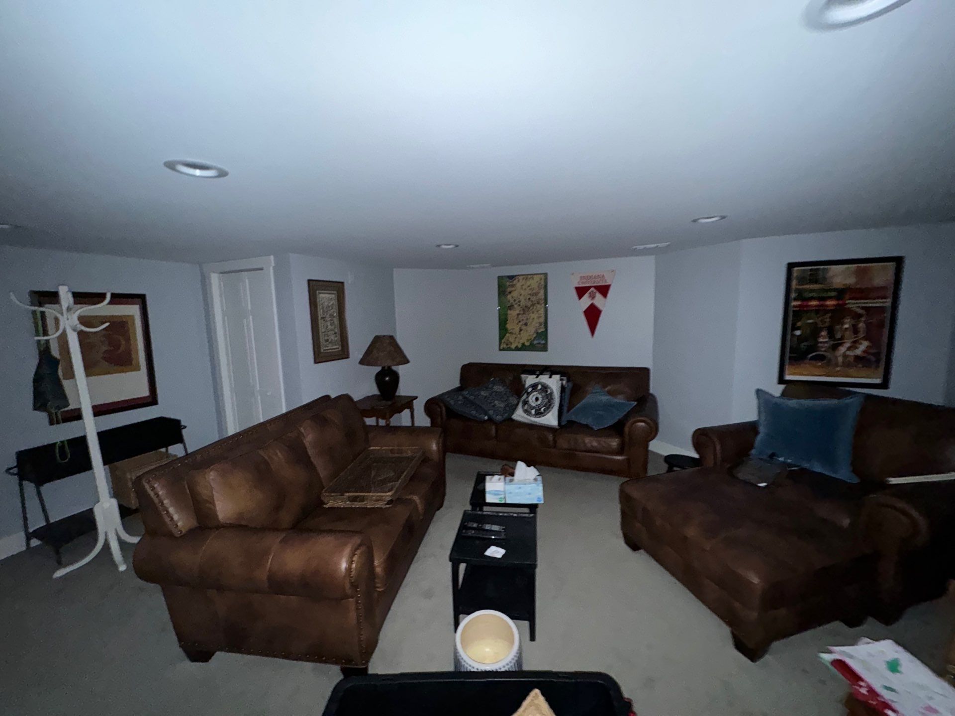 Interior painting, baseboard repair, and drywall install by Gordon Painting