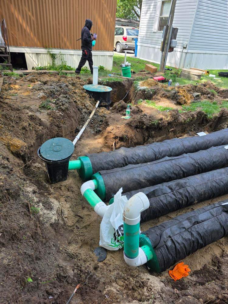 Commercial Septic Tank and Drainage Infrastructure Installation in Chebanse, IL by Allied Water Services