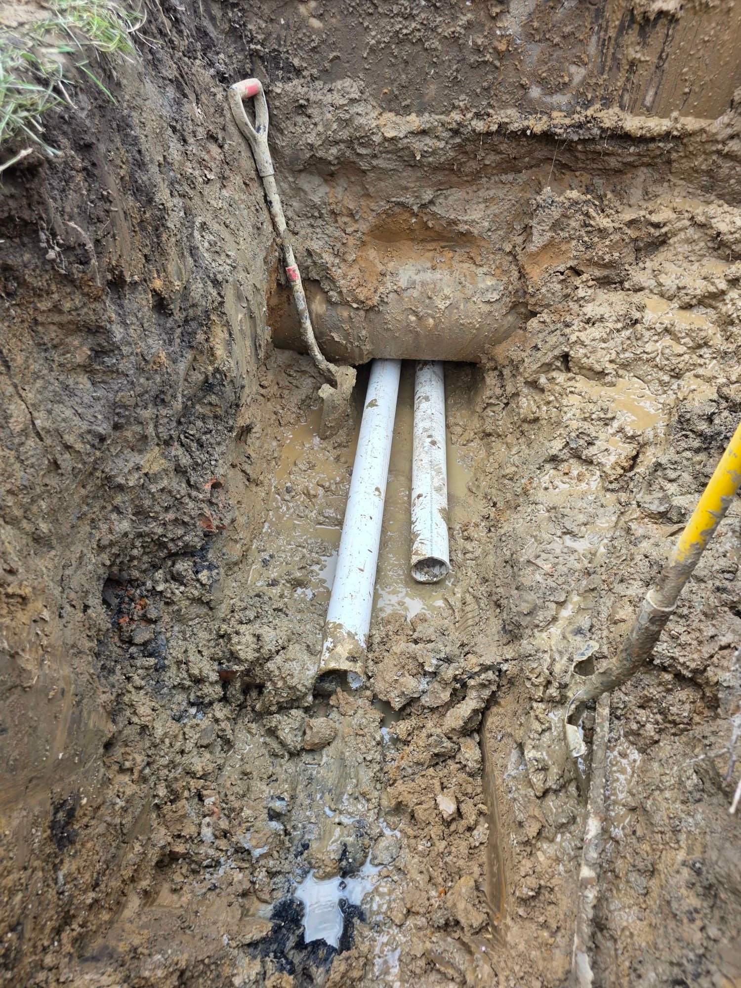 Dual-Property Sewer Line Replacements in Grant Park, IL by Allied Water Services