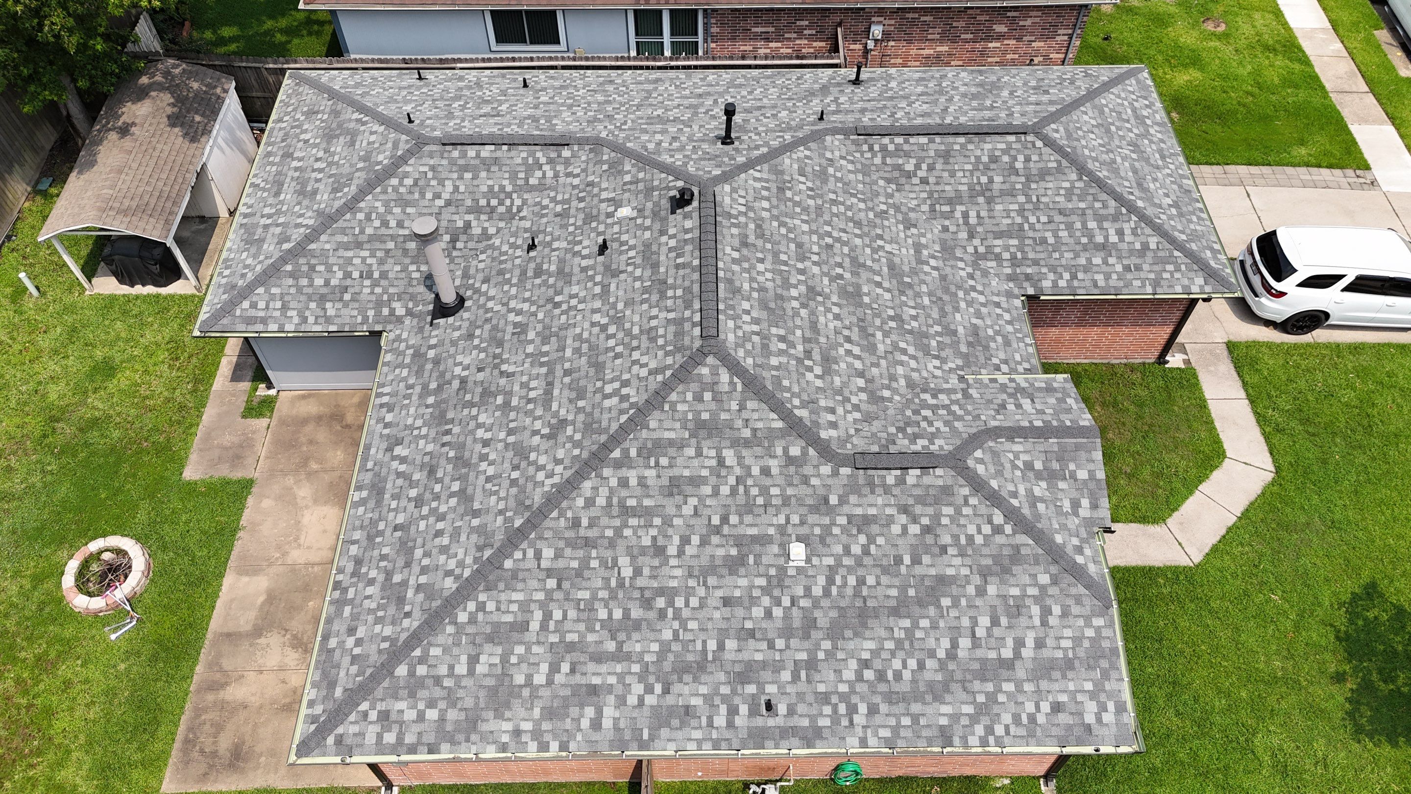 Residential Roofing Installation using IKO Dynasty by Core Four Roofing