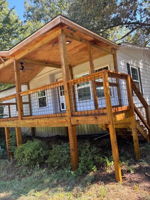 Deck using Wood Sealant