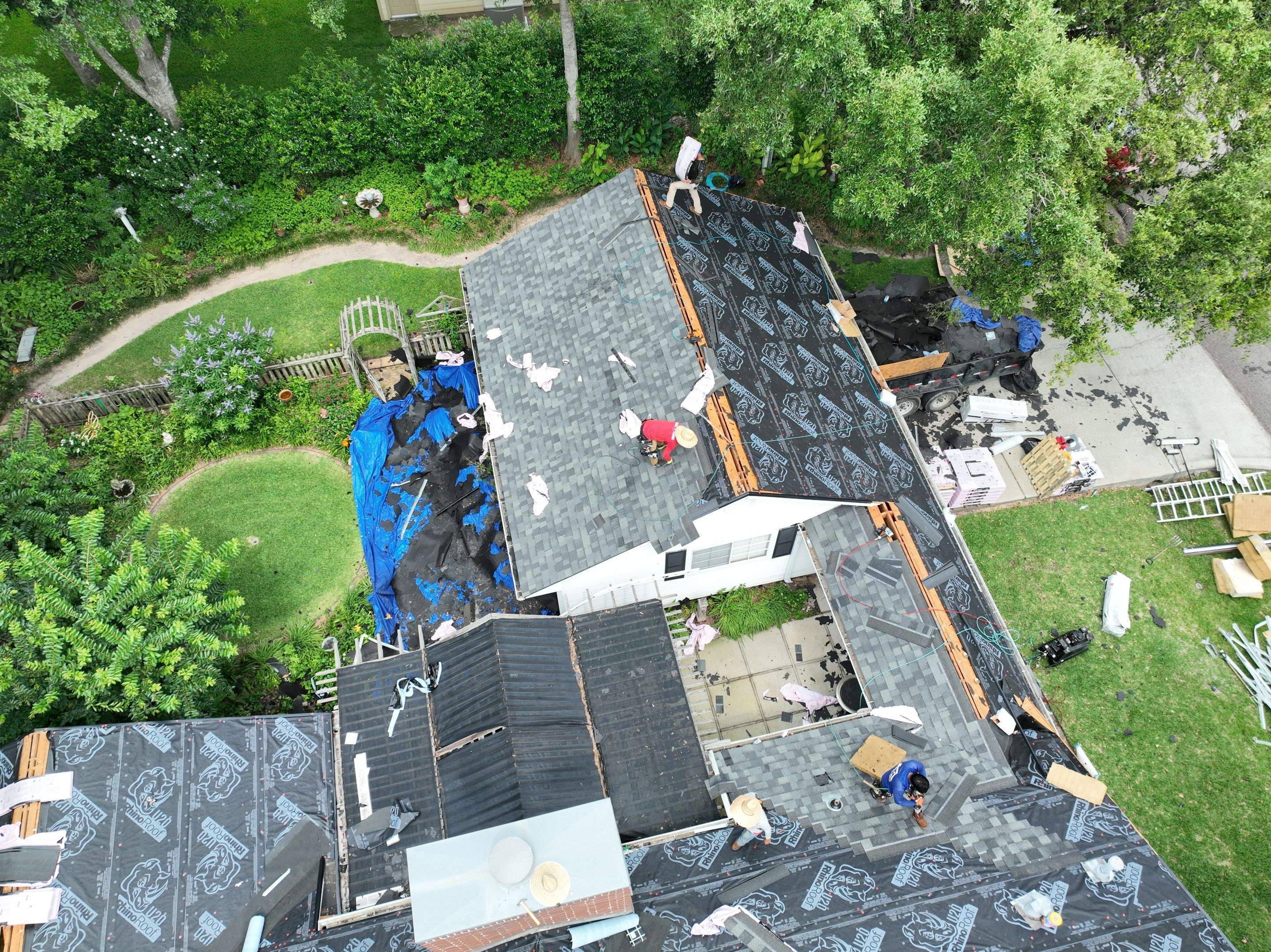 Residential Roofing Installation using Owen's Corning Duration by Roof Concepts Construction