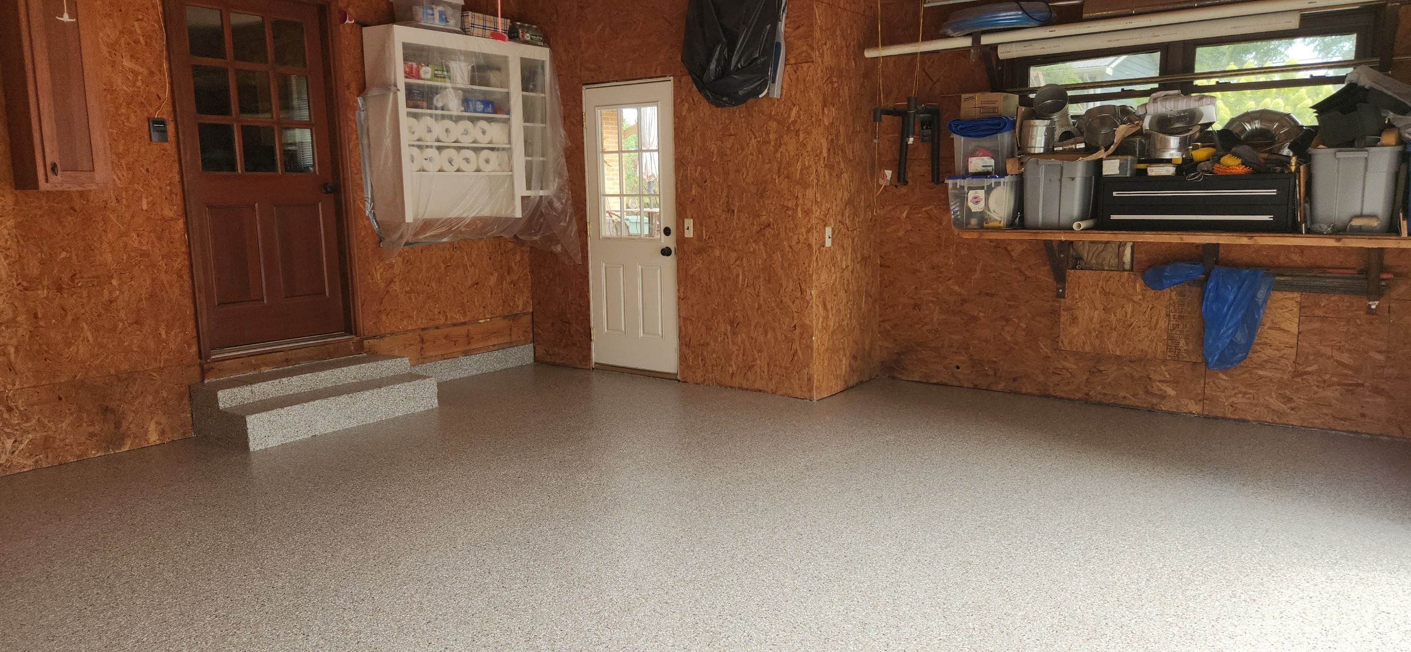 Amazing Garage Upgrade using Creekbed by Elite Floor Solutions