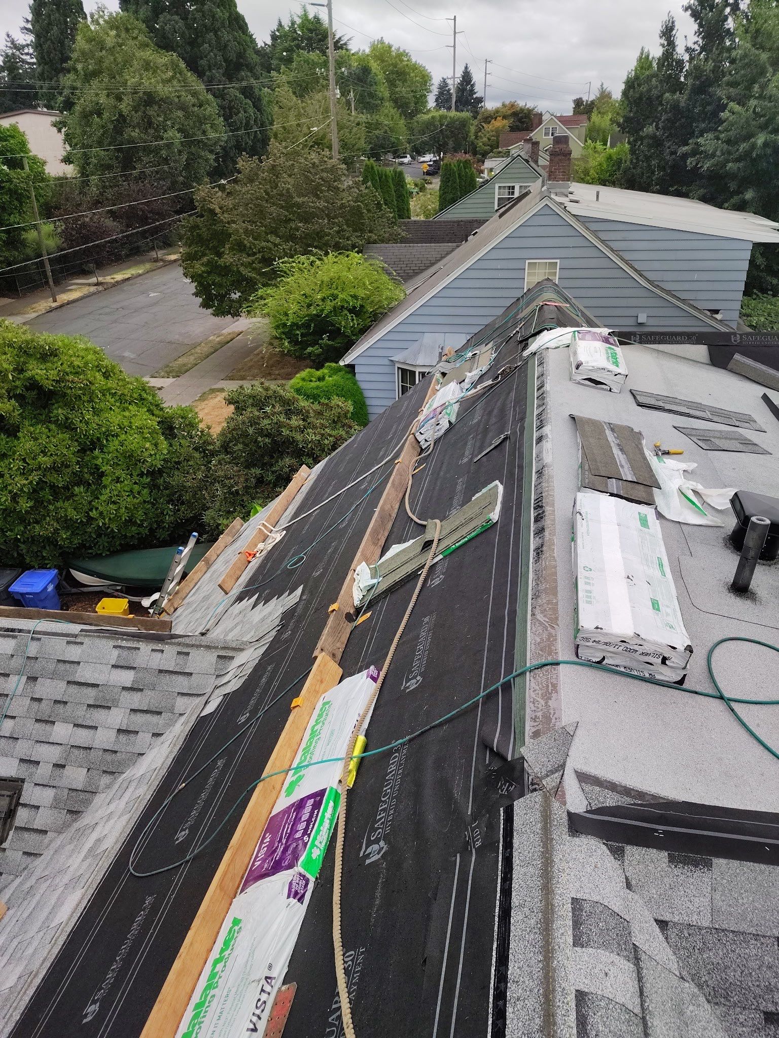 Project in Portland by Tom Leach Roofing