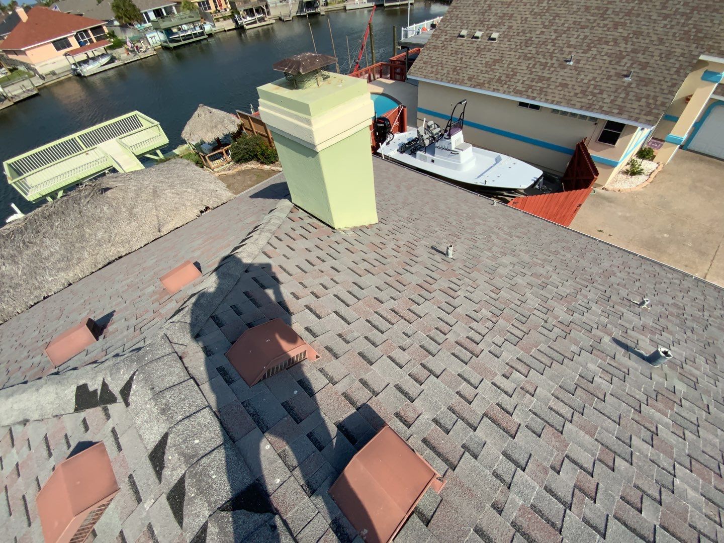 Residential Roofing Installation using Tilcor Stone Coated Steel Roofing by Lighthouse Roofing