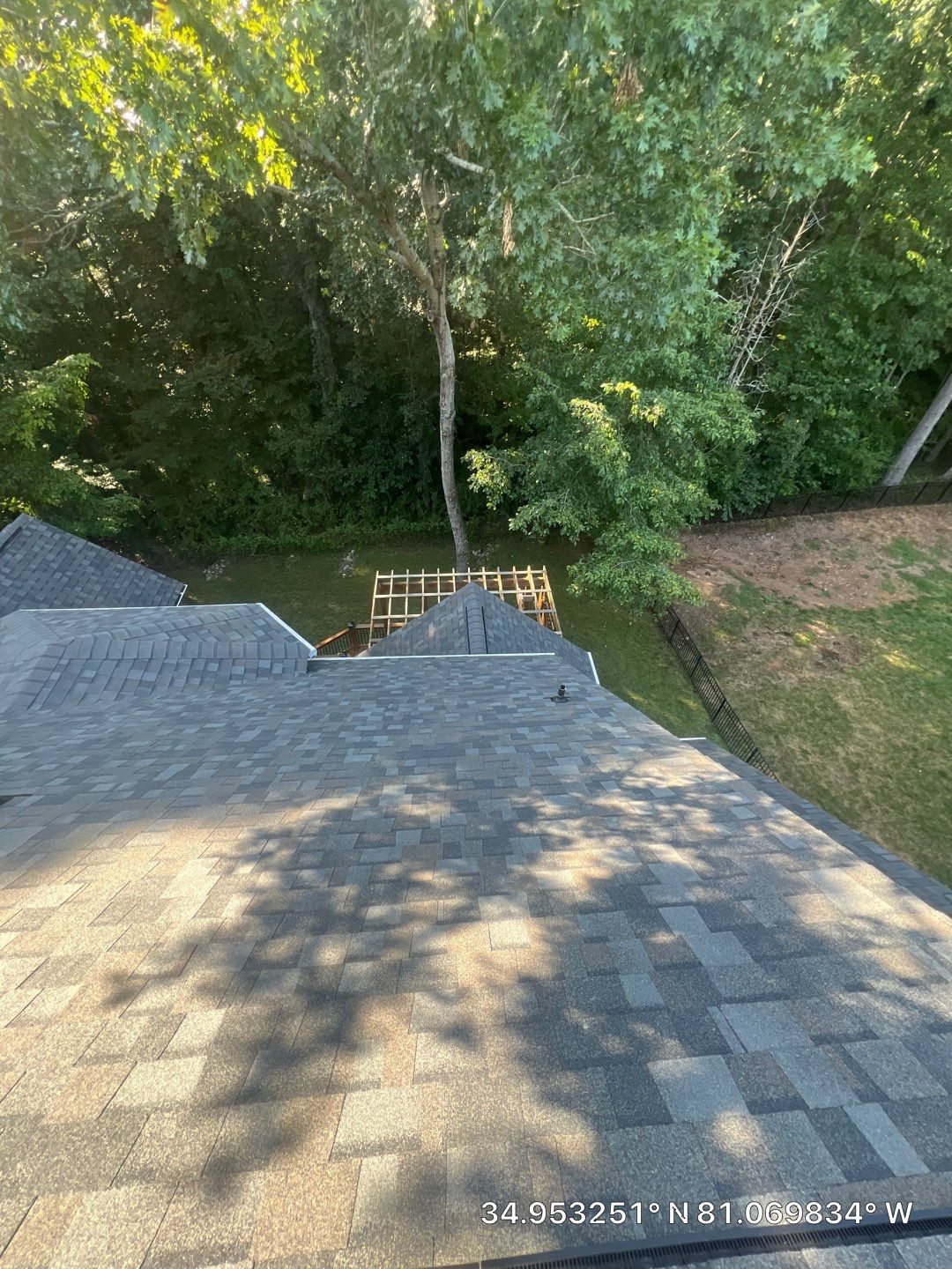 Residential Roofing Replacement with Owens Corning Duration Shingles on a Brick Home in Rock Hill, SC by Merritt Roofing LLC