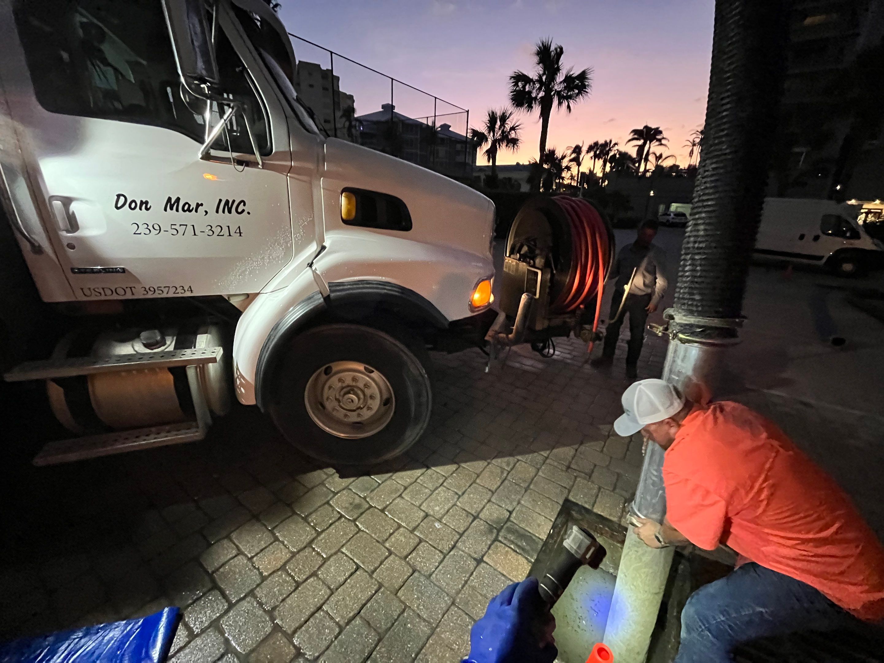 Condo Storm Water System Cleaning and Maintenance After Hurricane Ian by APS Power & Water