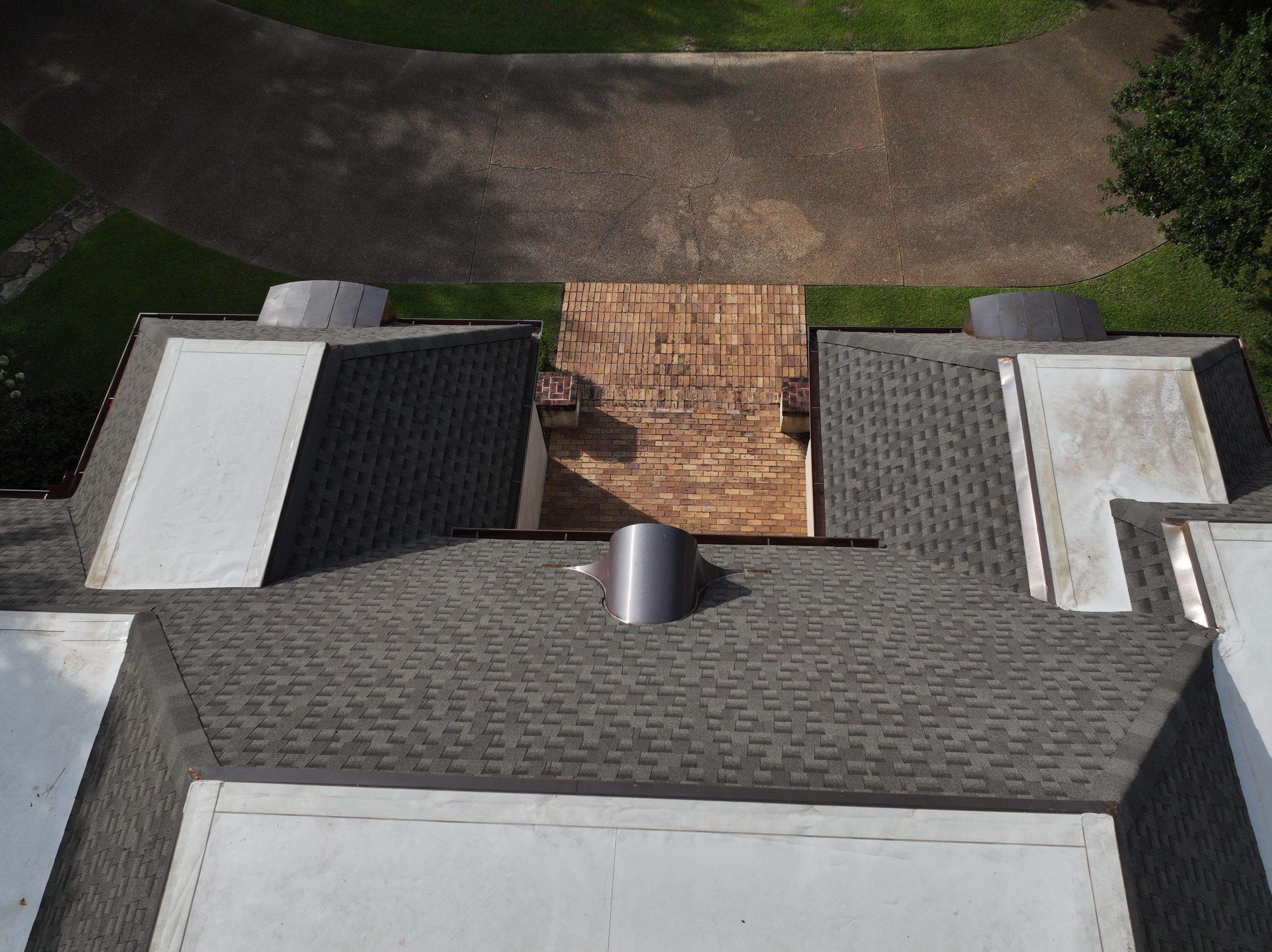 Residential Roofing Installation using Copper Drip Edge by Elite Roofing & Gutters