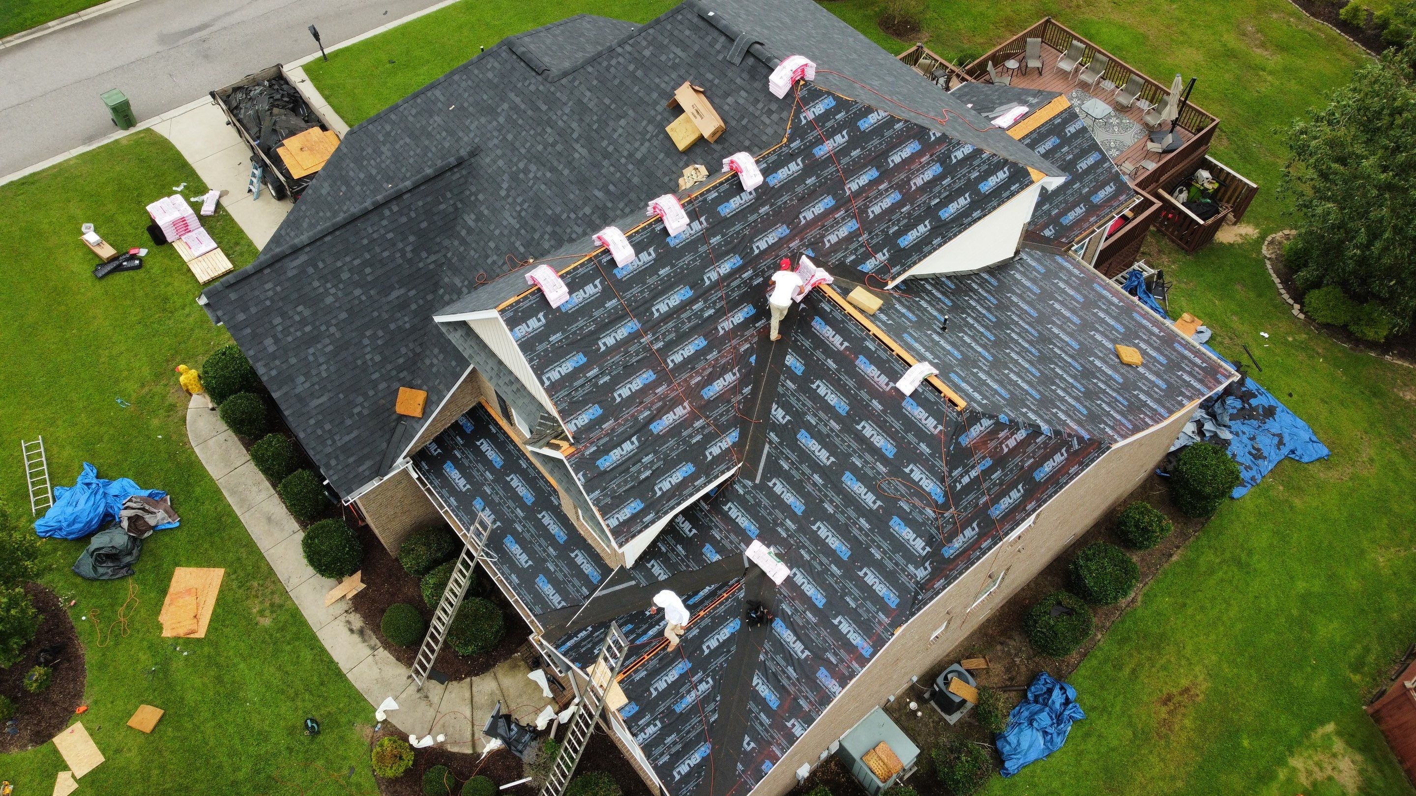 New Hail Damage Roof Replacement  by Midlands Roofing & Exteriors