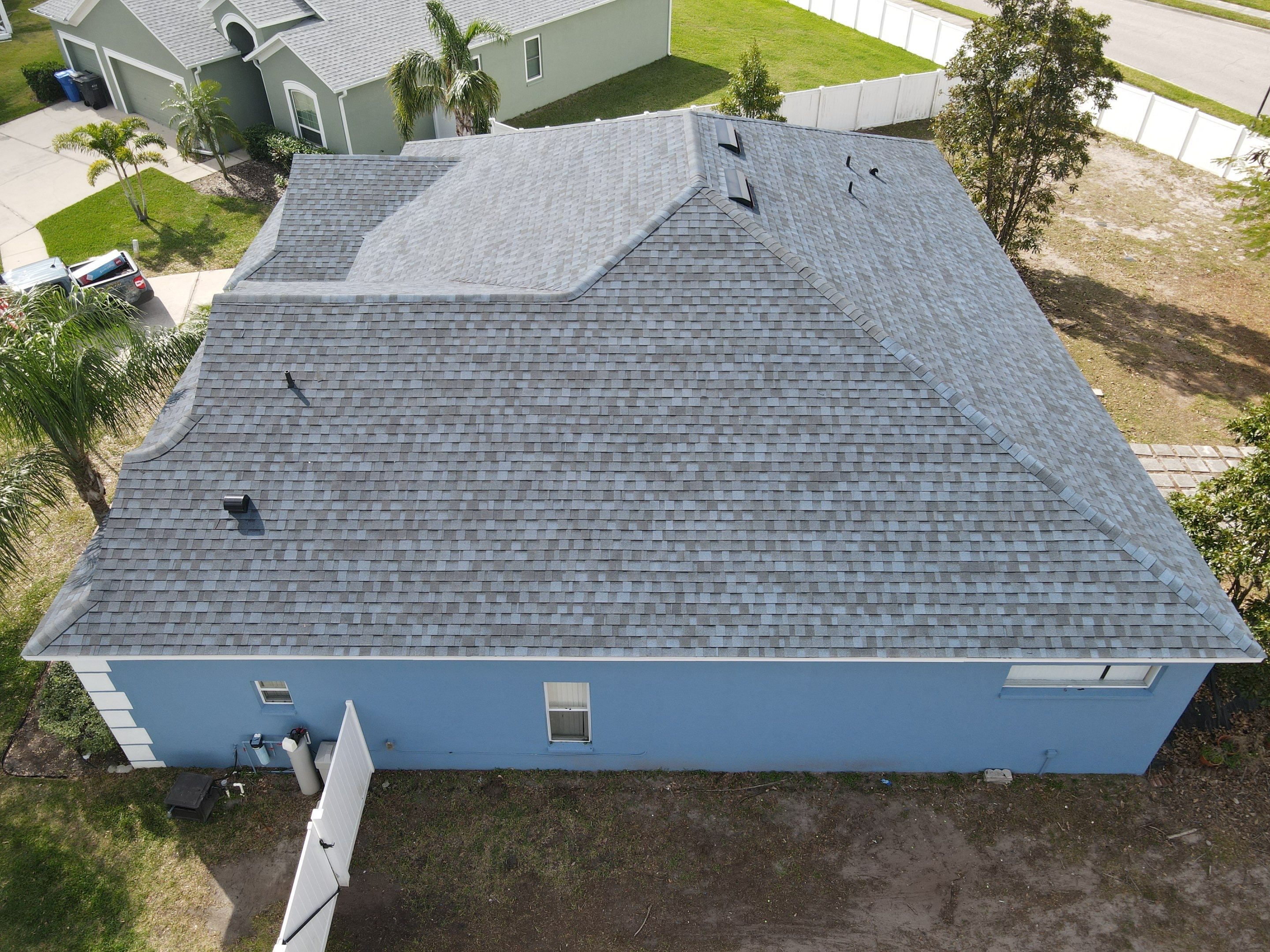 Roof replacement in Riverview, FL. by Steadfast Roofing 