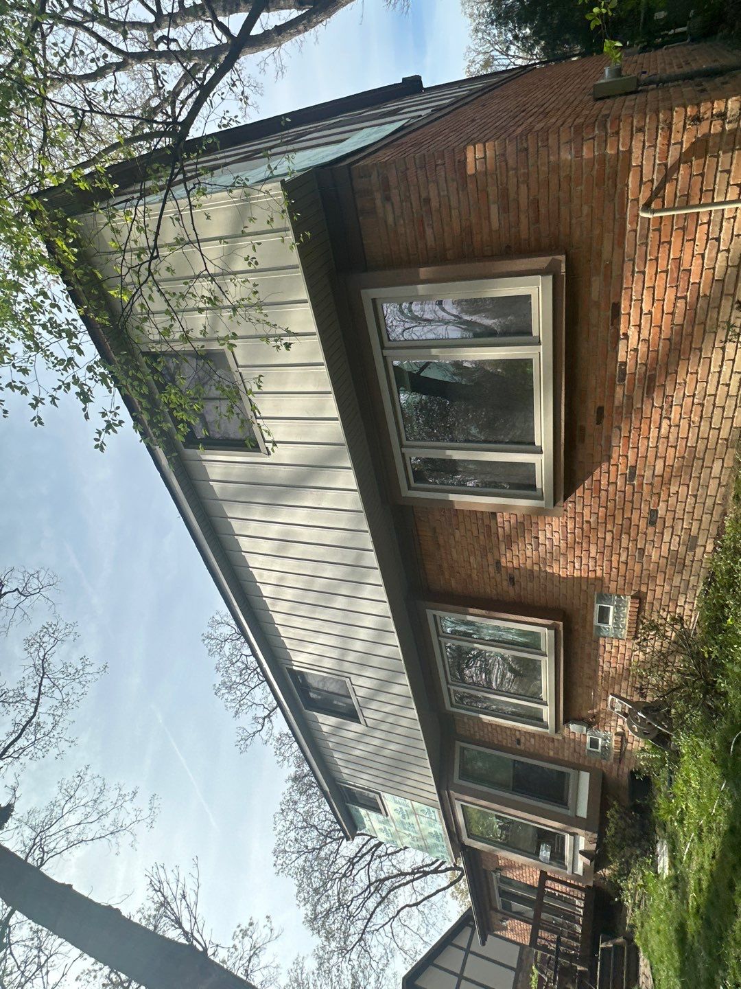 Siding Installation using Alside Monterey Sand by 180 Contractors