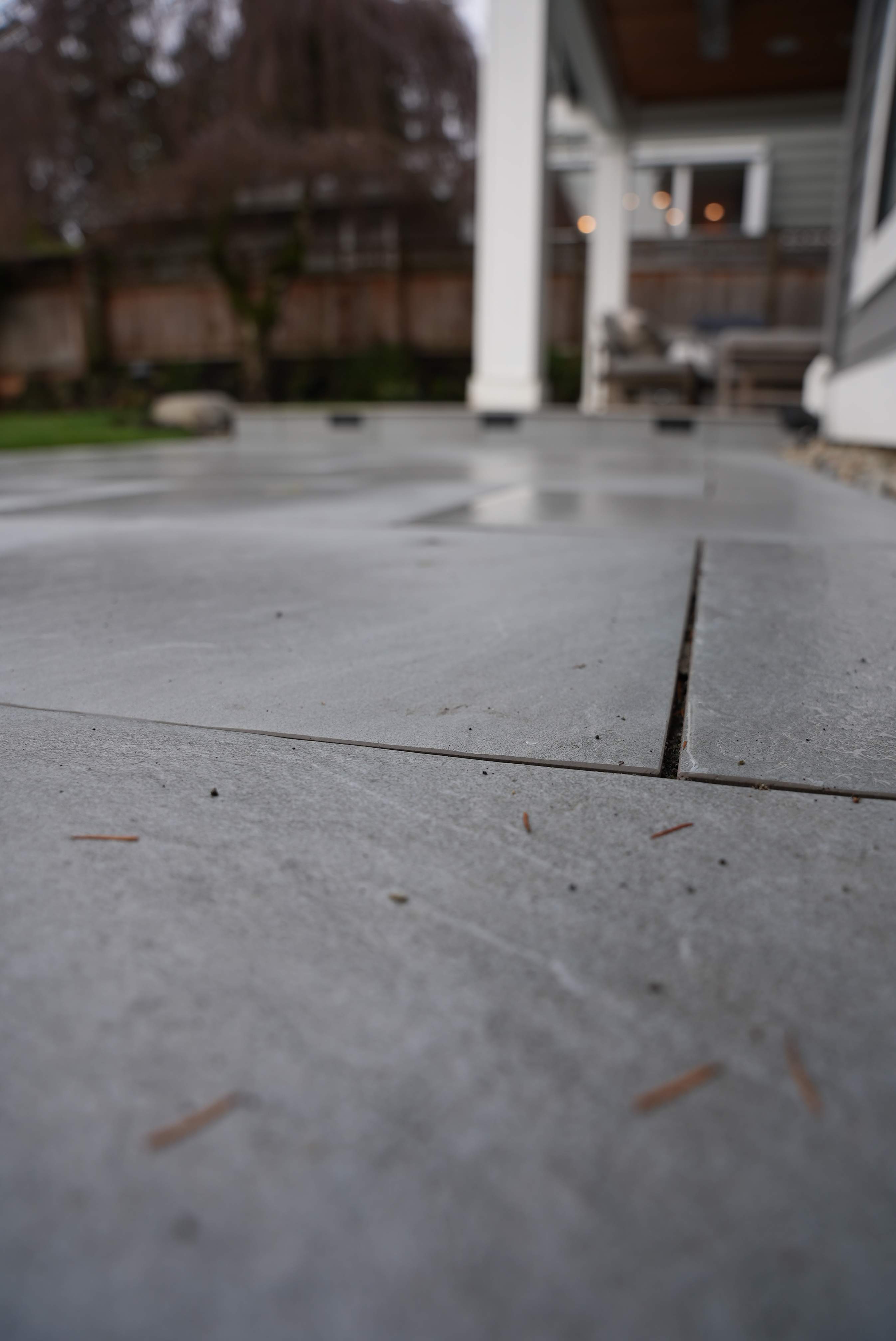 Hardscaping Back Patio Landscape Project  by Jireh Asphalt & Concrete Inc 