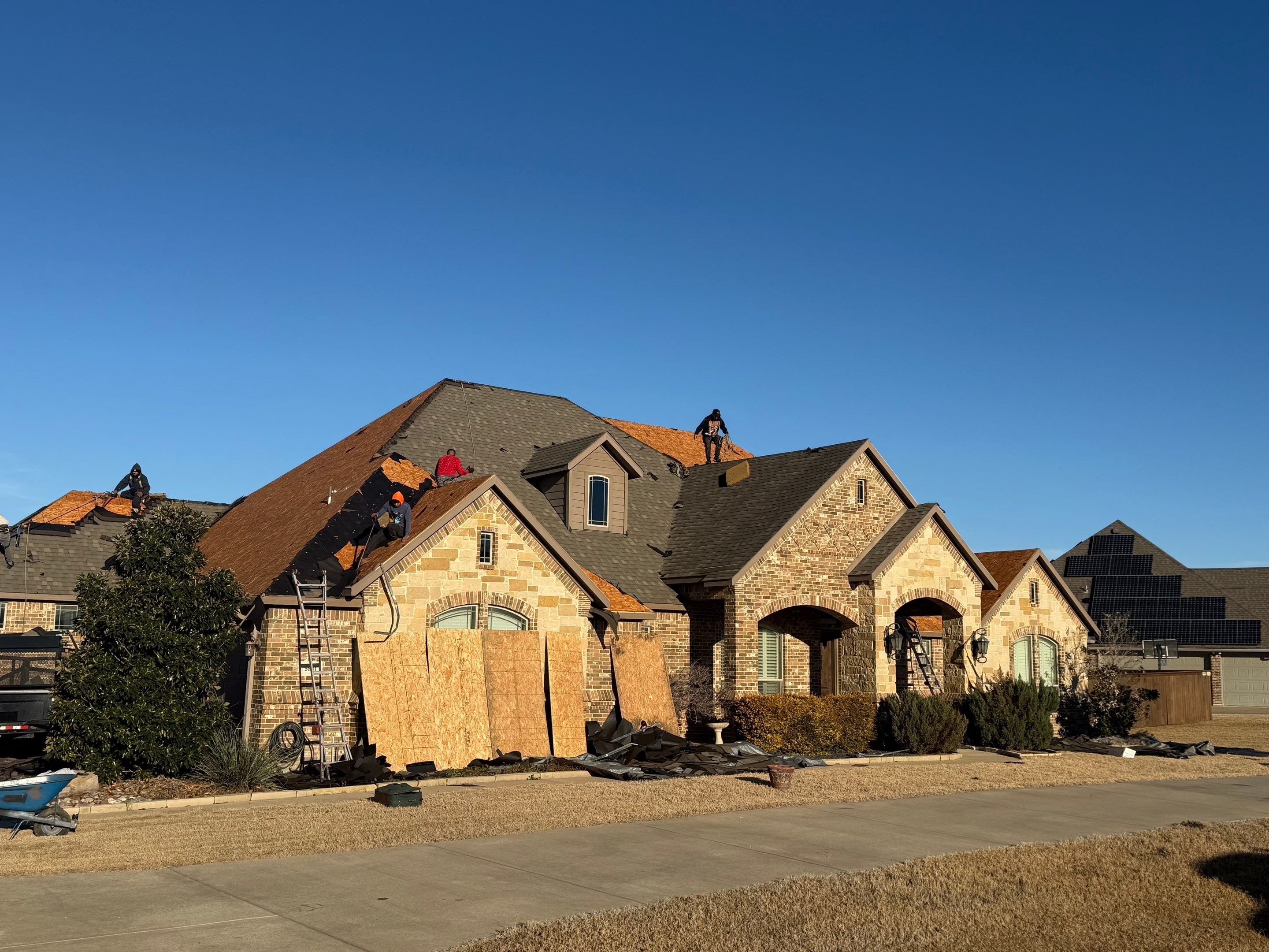 Roof in Midlothian by ProCraft Construction