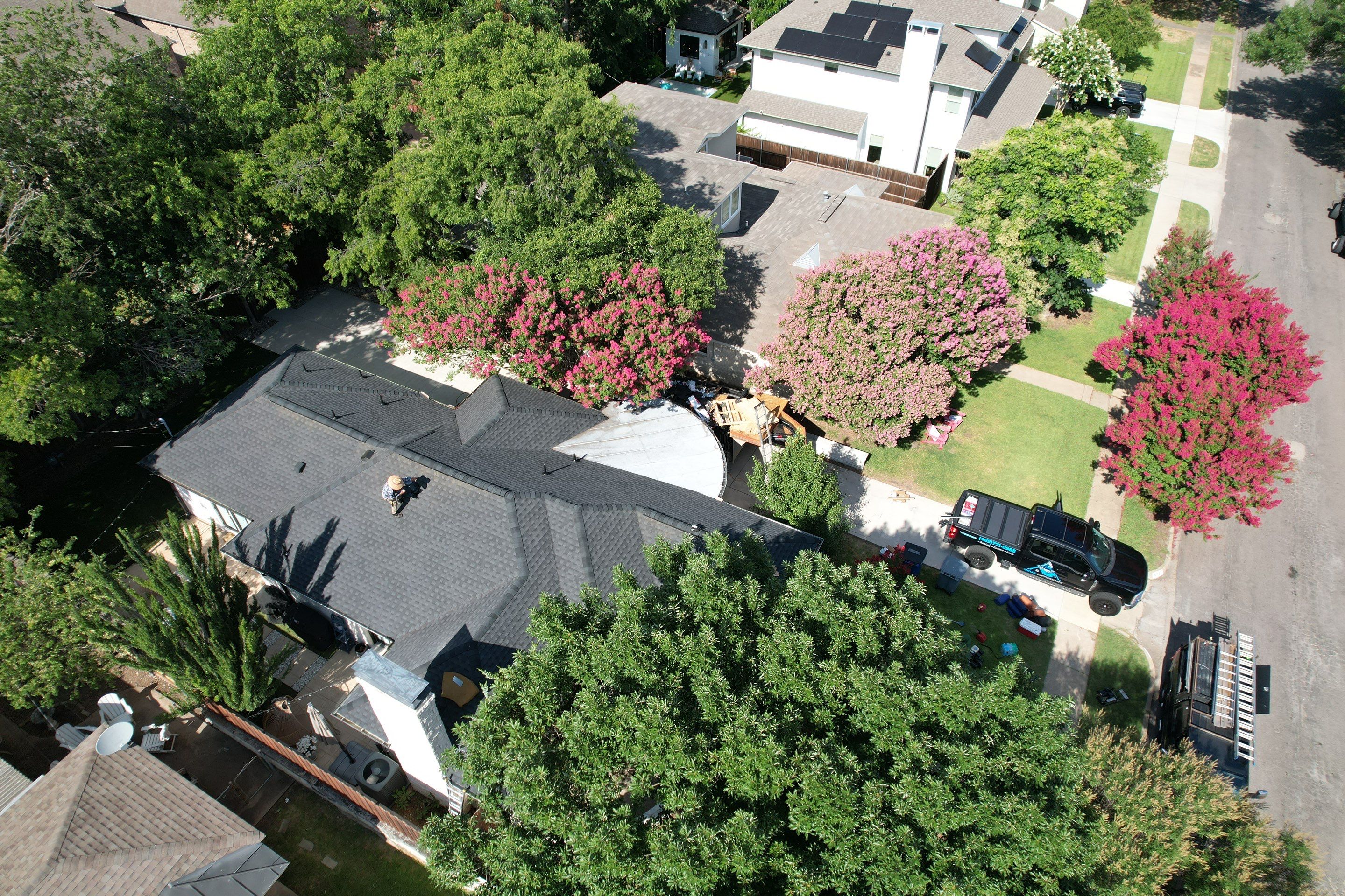 Project in Dallas by Zeus Exteriors