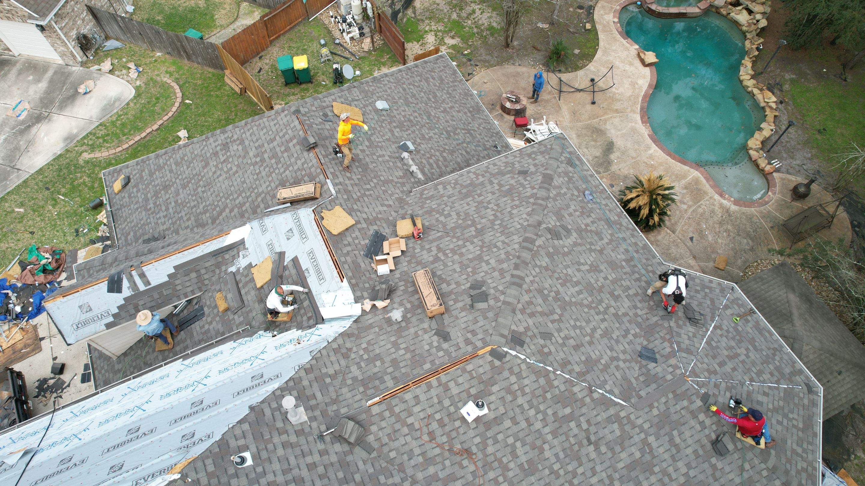 Two-Story Estate Roof Replacement — Spring, TX by PL Roofing & SB Roofing, LLC.