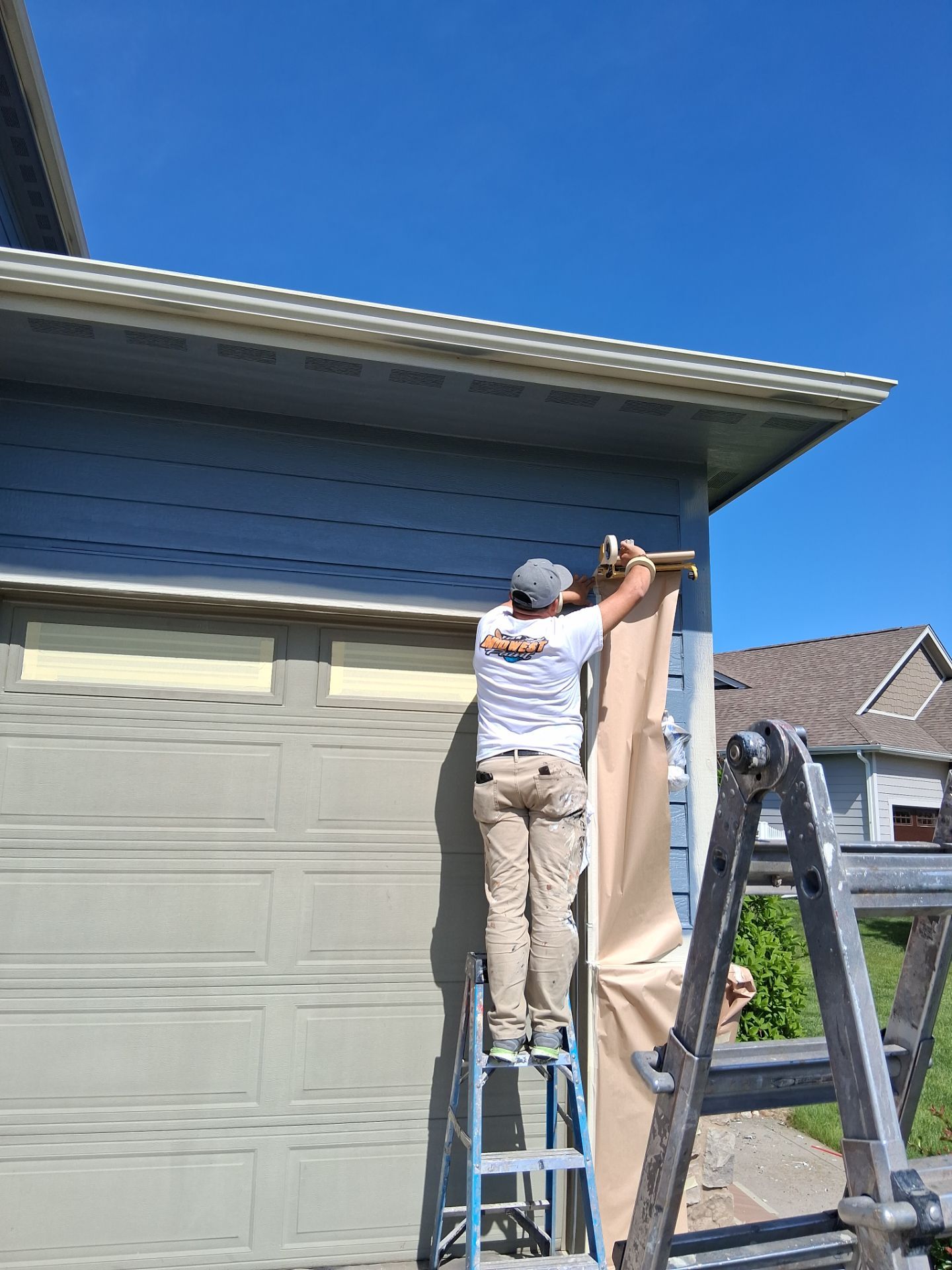 Residential Exterior Repaint by Midwest Paint LLC