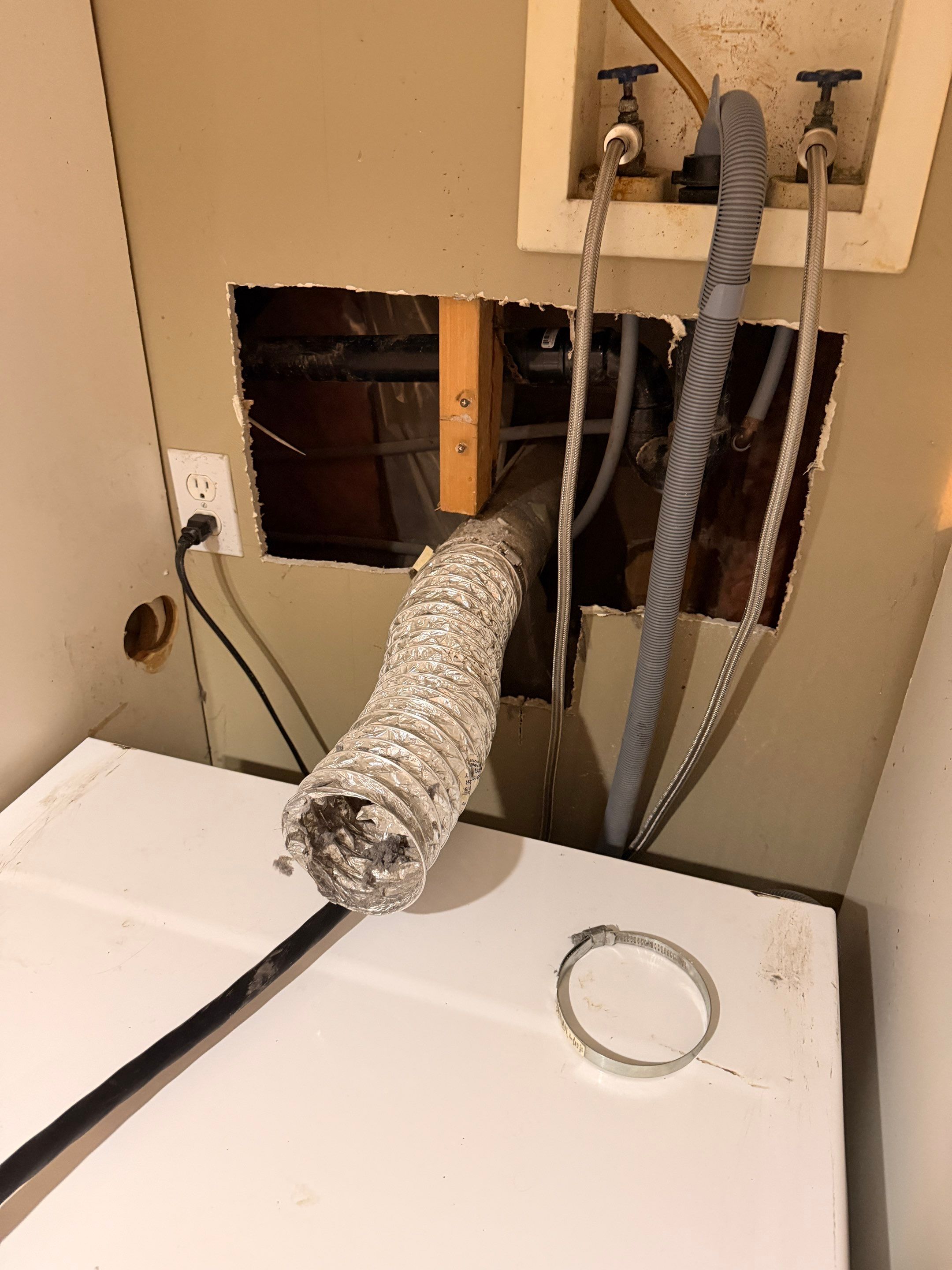 Wall Repair & Patching After Plumbing Leak Access by YVR Construction Group