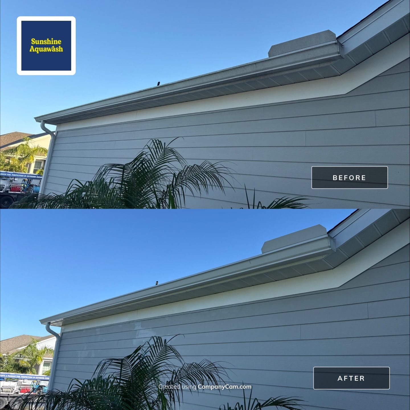 Concrete Driveway & Sidewalk Cleaning — Canoe Creek Community, Parrish, FL by Sunshine AquaWash