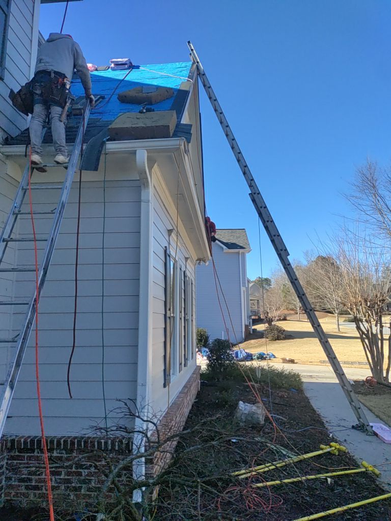 Residential Roofing Installation using Owens Corning by Inspector Roofing and Restoration