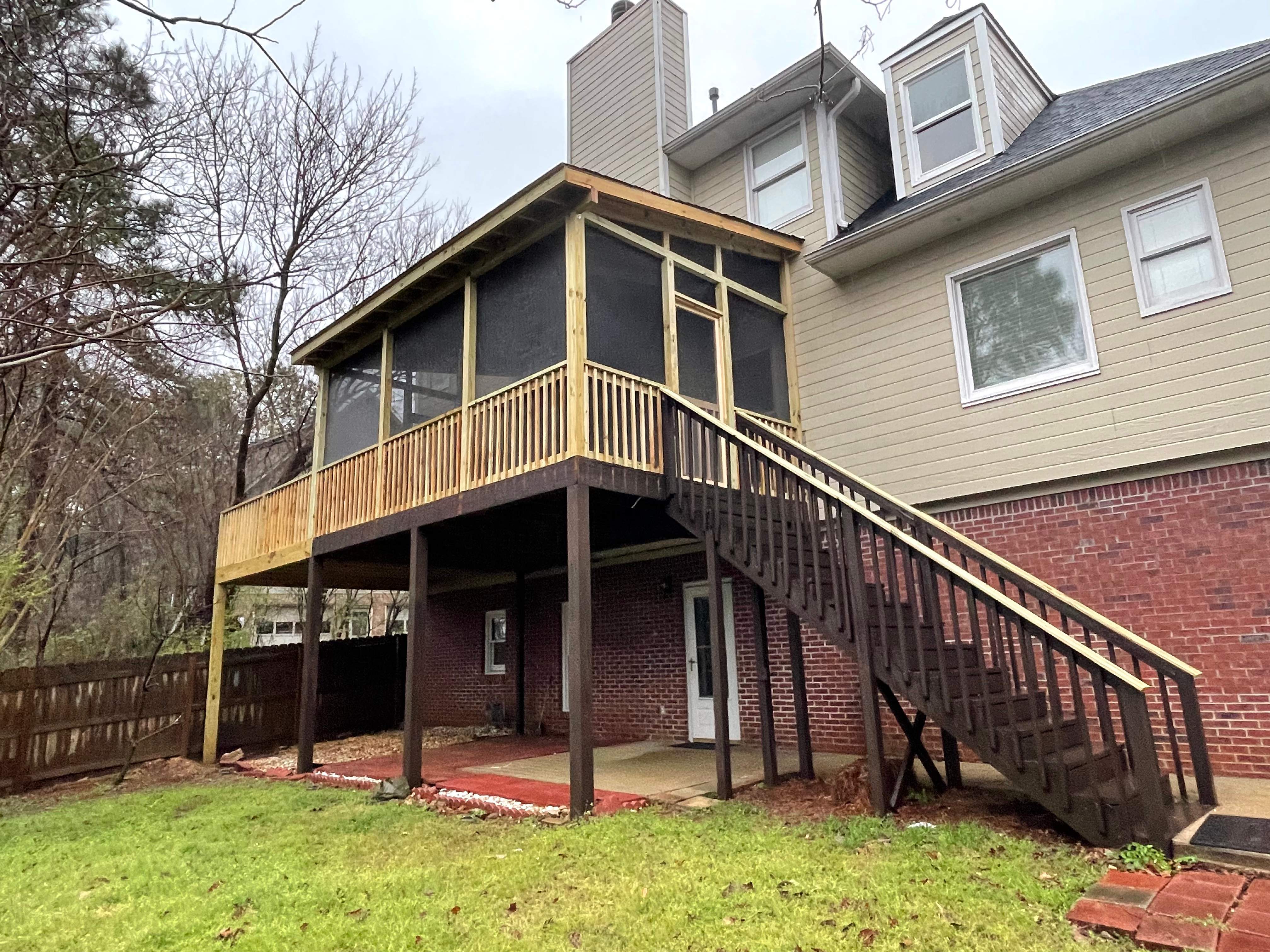 Southwood Screened Porch by Pillar and Pine