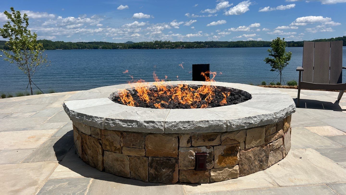 Outdoor Firepit by Smucker Mechanical