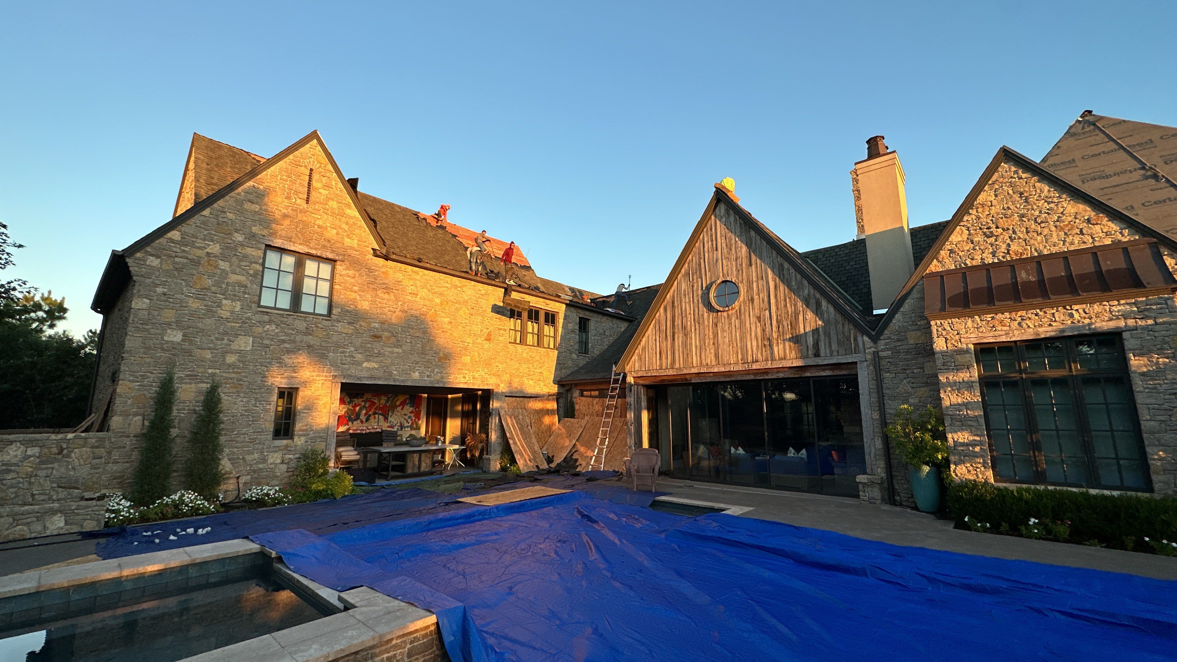 Reroof using Certainteed Belmont IR by Castillo Roofing