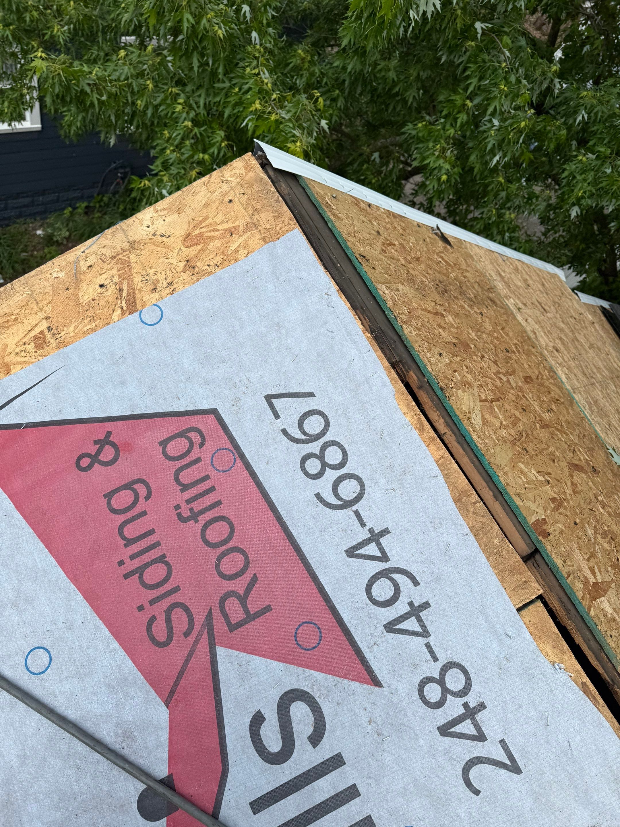 Project in Ferndale by Eave Roofing