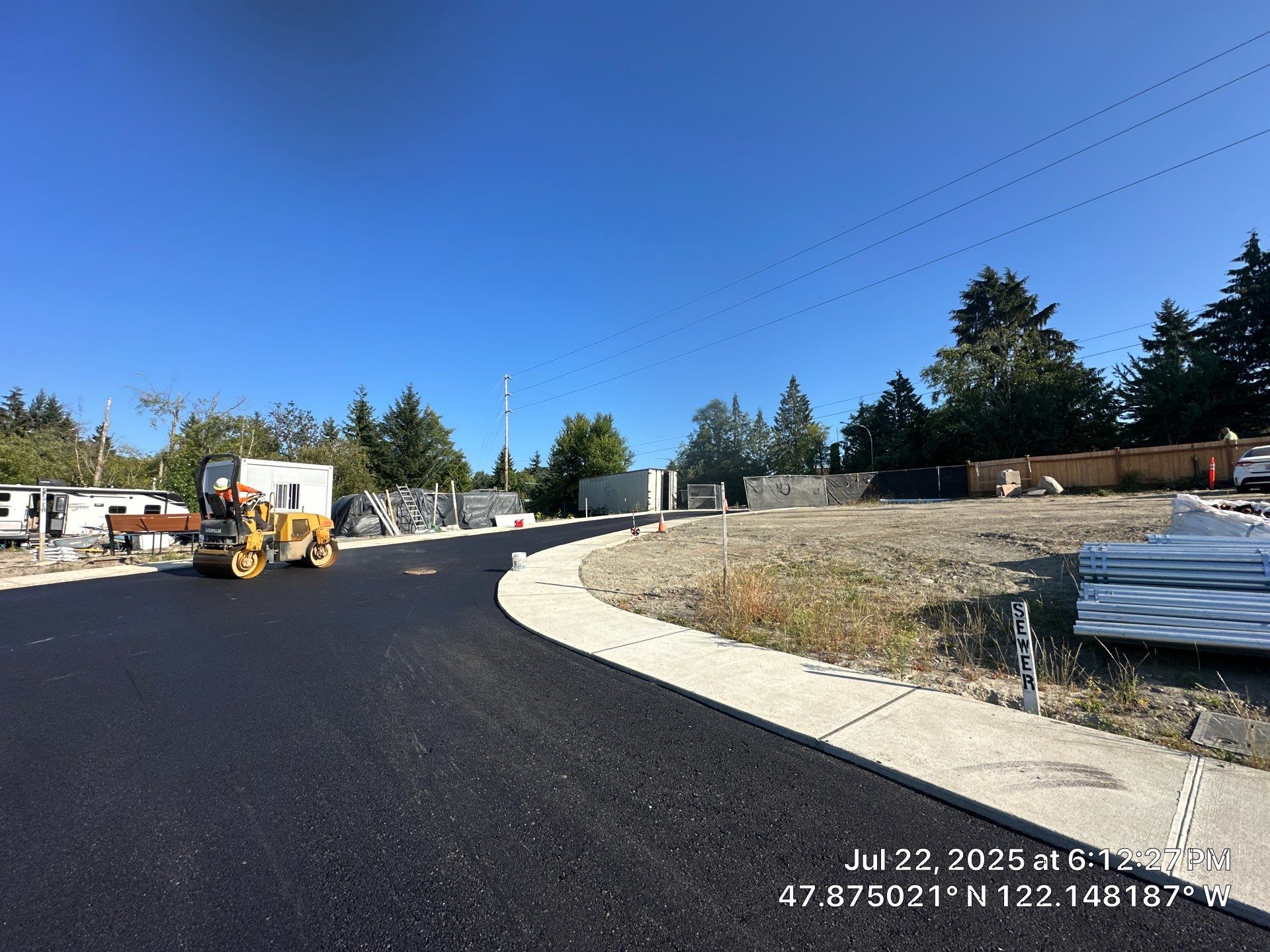 Asphalt Road Repair in Neighborhood  by Jireh Asphalt & Concrete Inc 