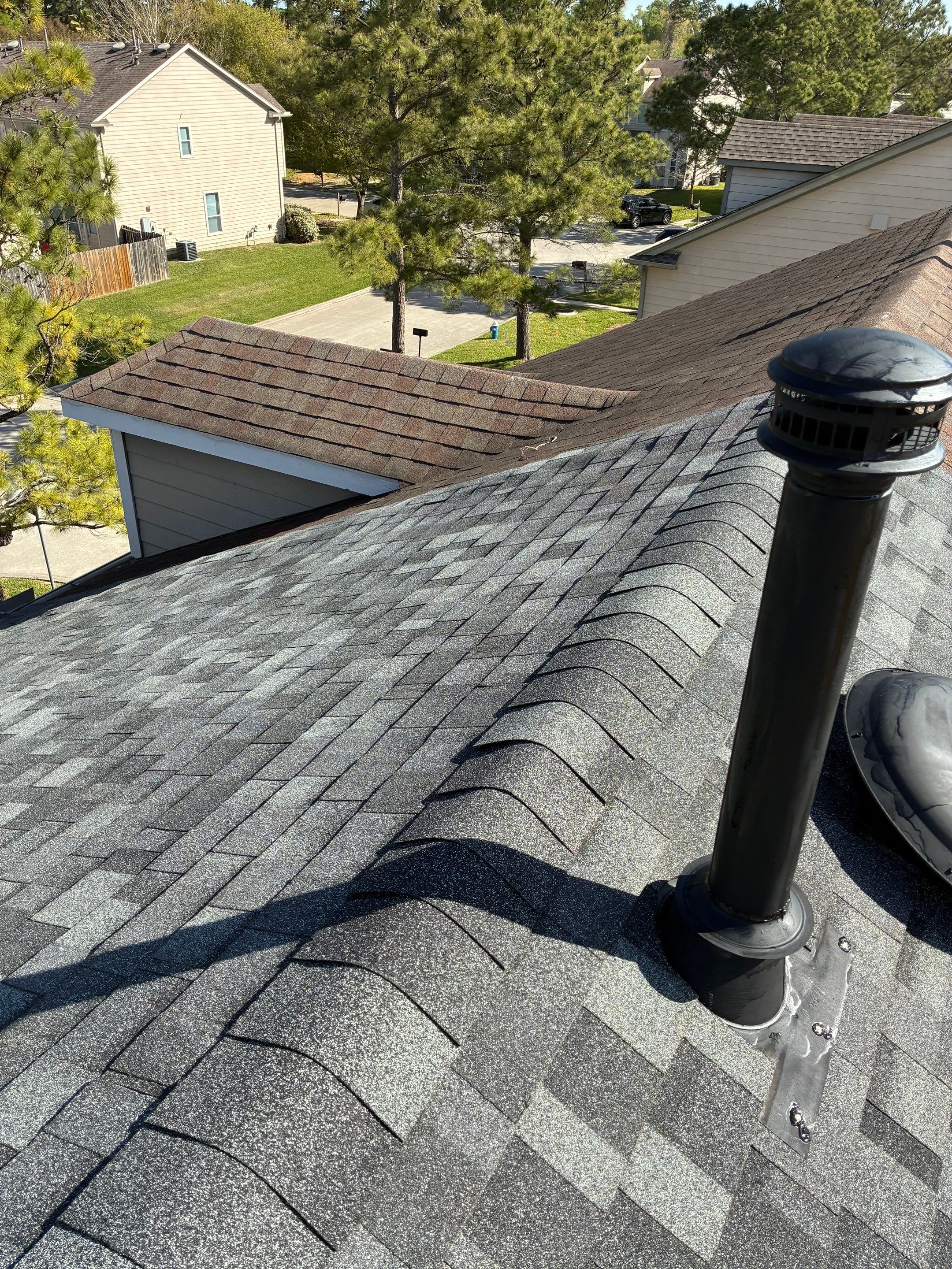 Townhome Reroof by Berry Good Roofing